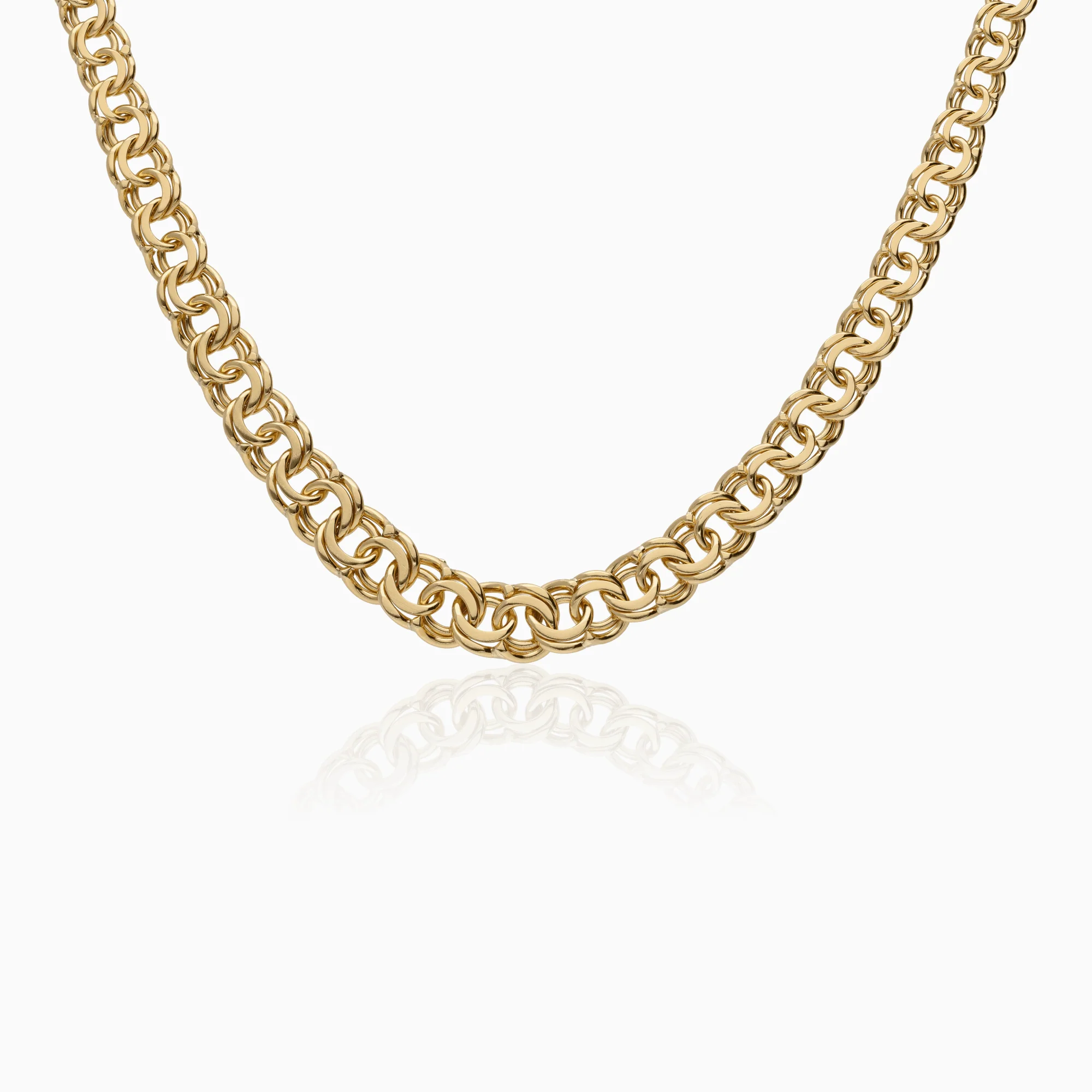 Bismarck necklace 30.12g 18K gold