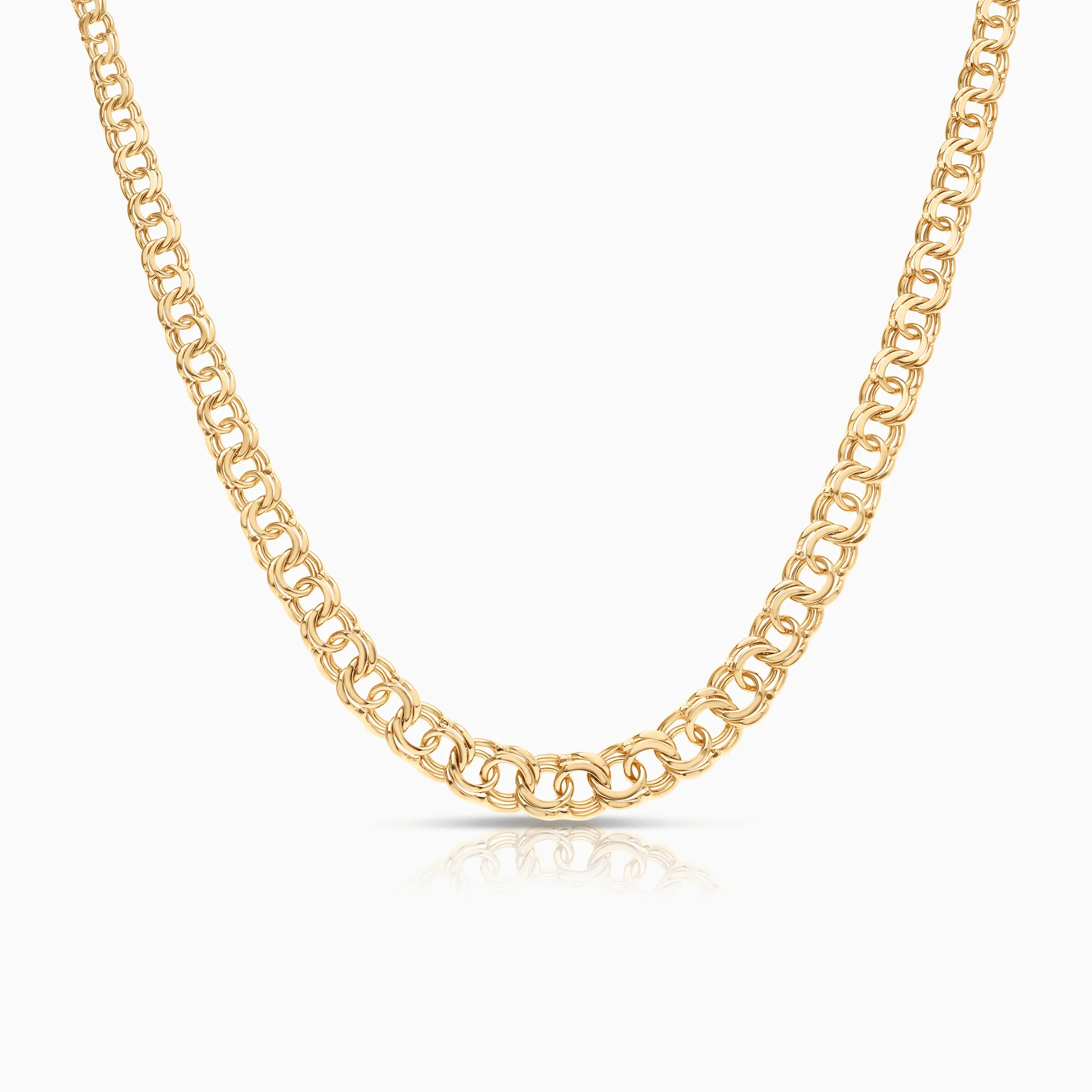 Bismarck necklace 30.68g 18K gold