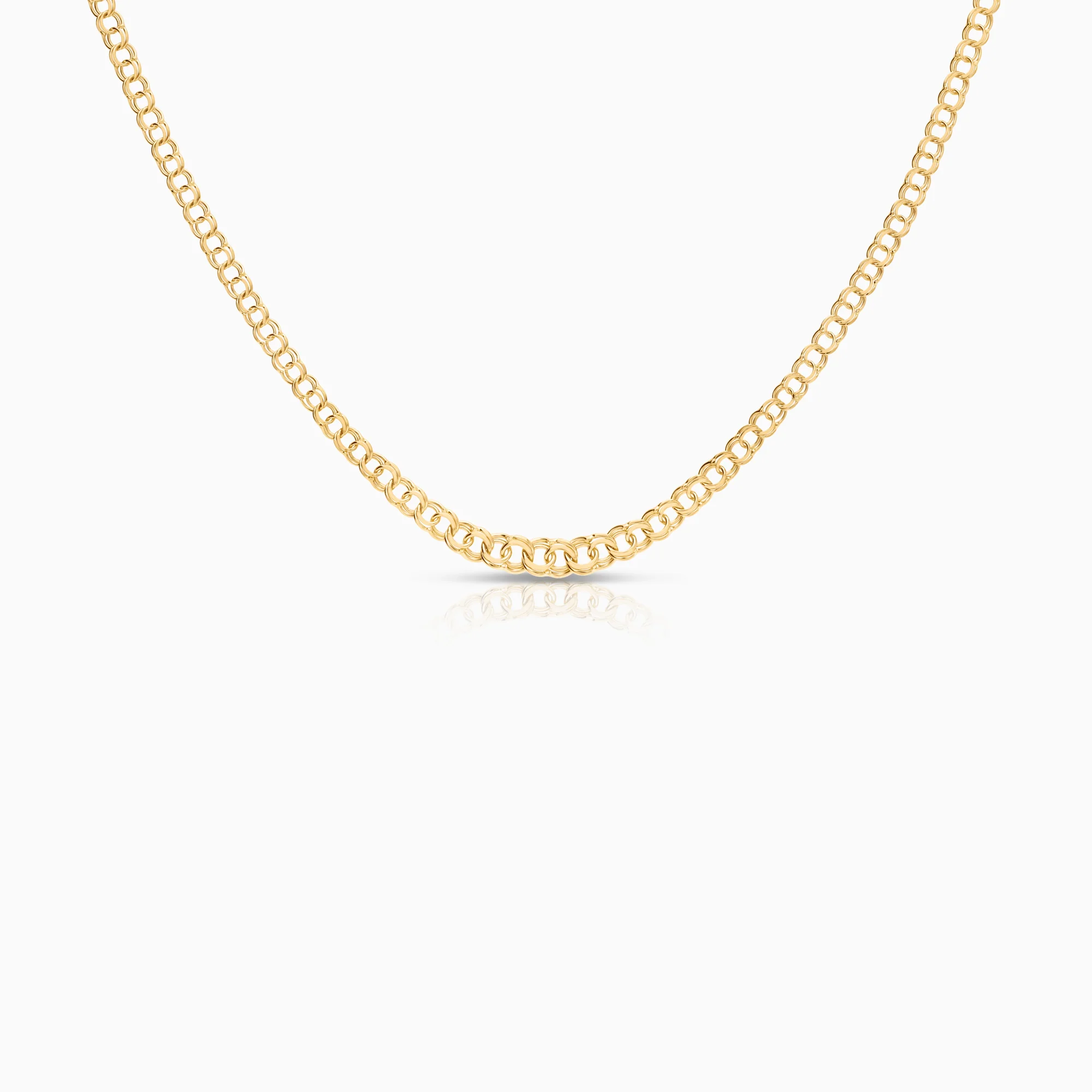Bismarck necklace 4.86g 18K gold