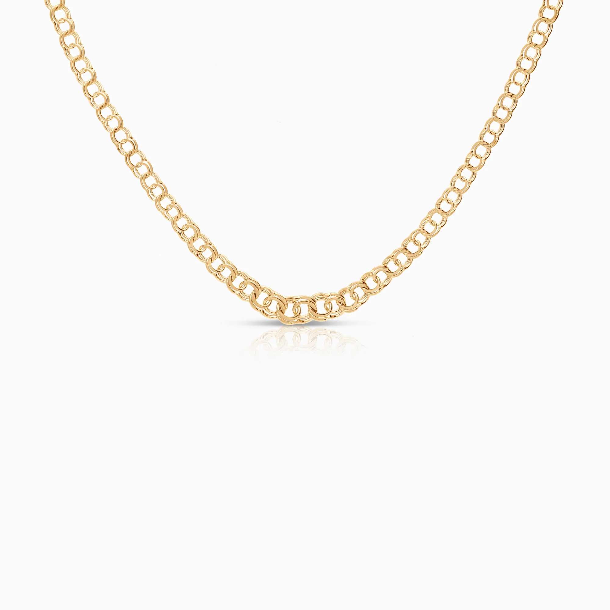 Bismarck necklace 4.93g 18K gold