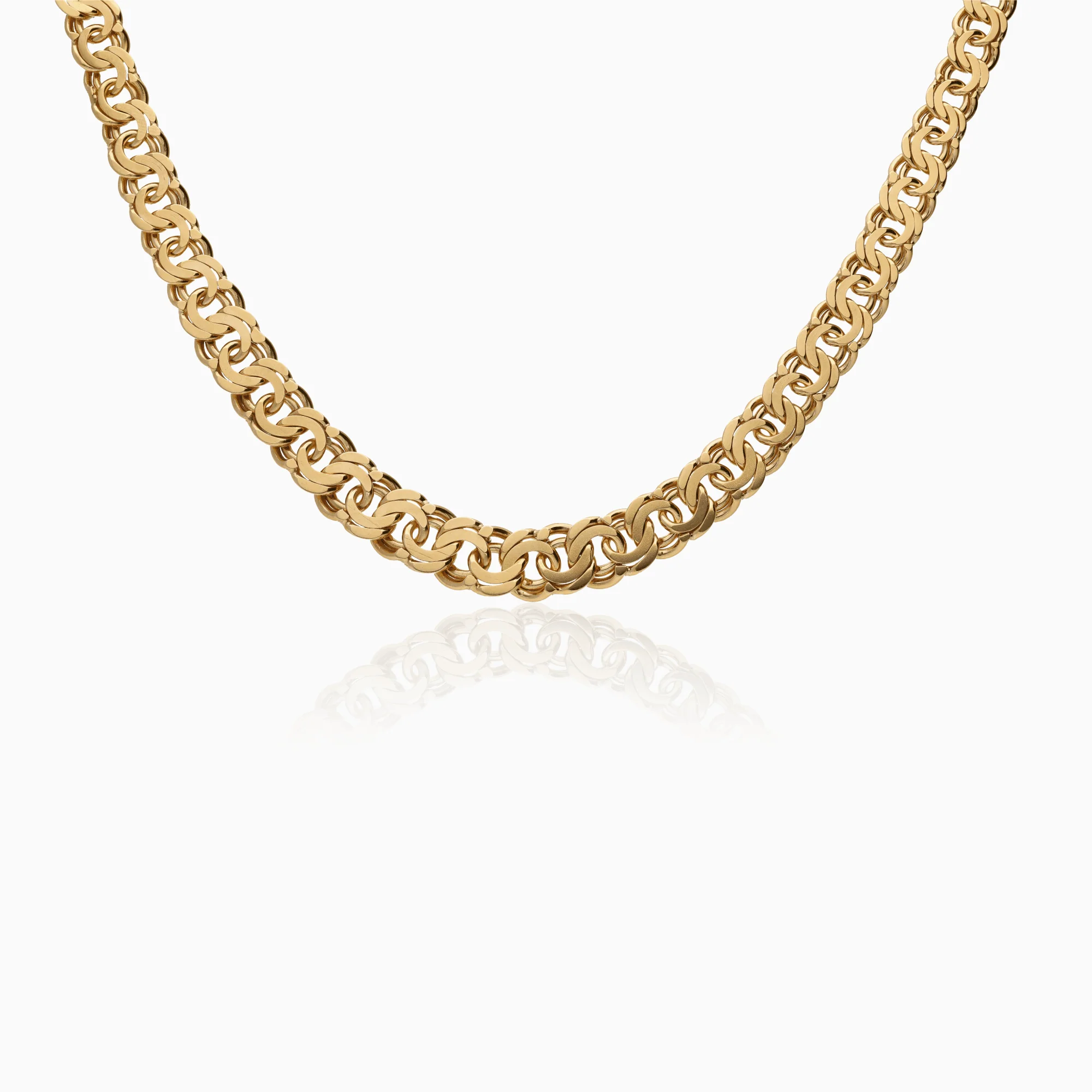 Bismarck necklace 50.56g 18K gold