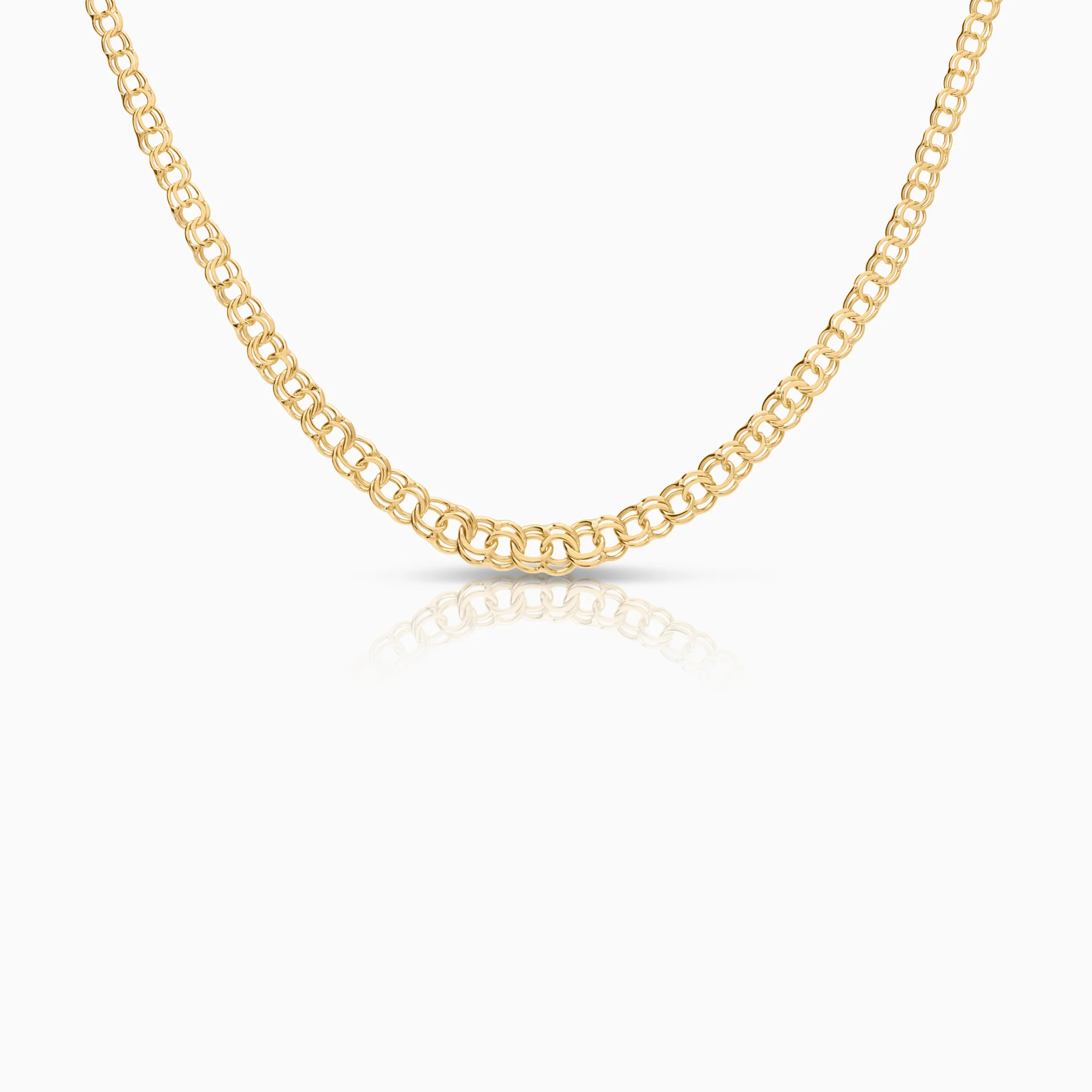 Bismarck necklace 6.77g 18K gold