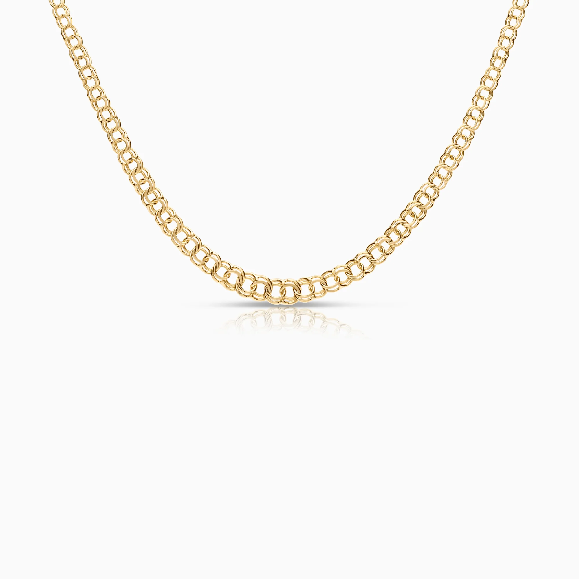 Bismarck necklace 6.93g 18K gold