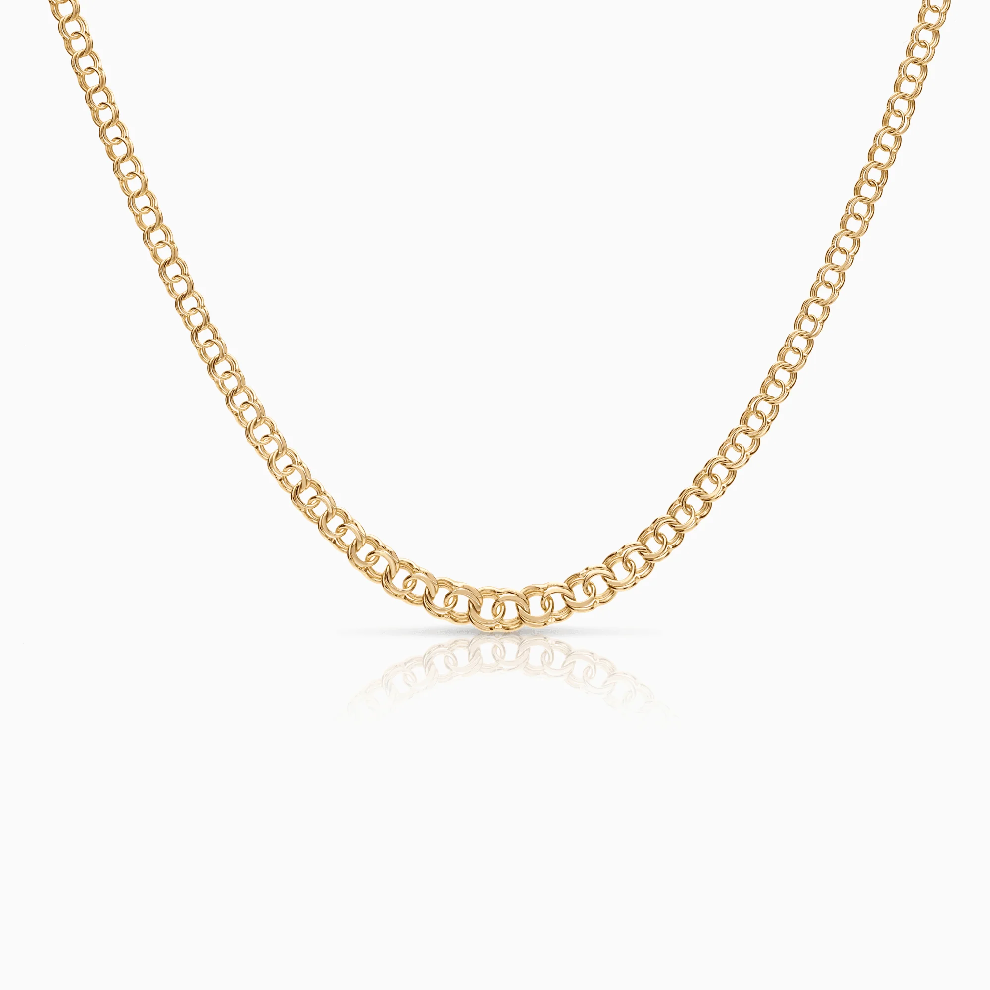 Bismarck necklace 6.98g 18K gold
