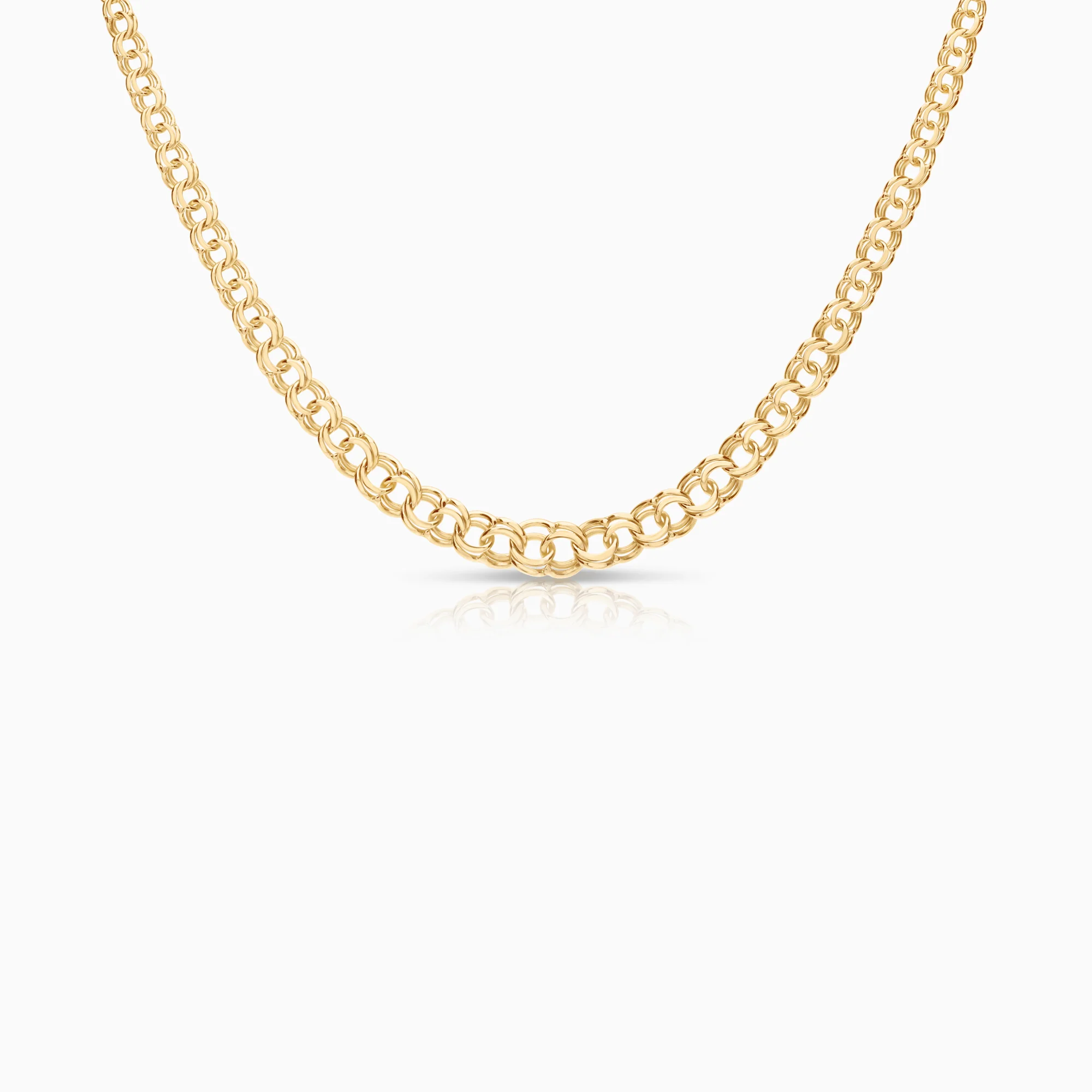 Bismarck necklace 9.56g 18K gold