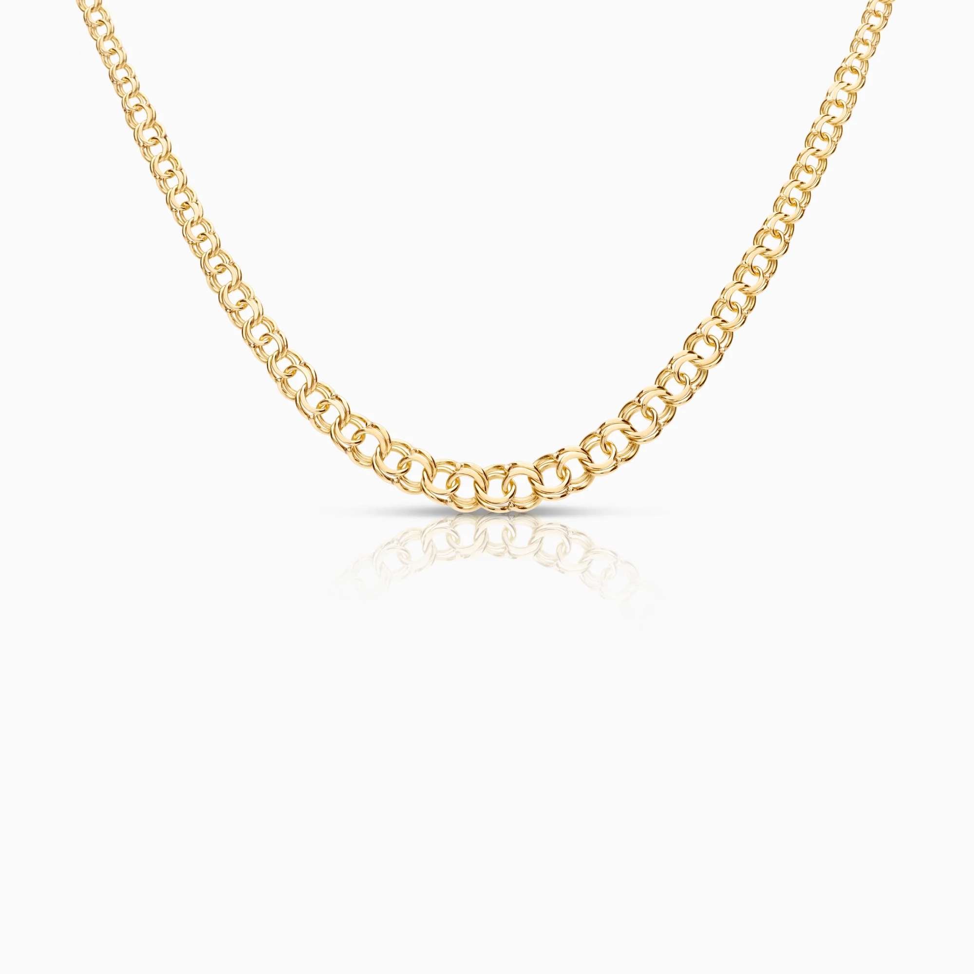 Bismarck necklace 9.78g 18K gold