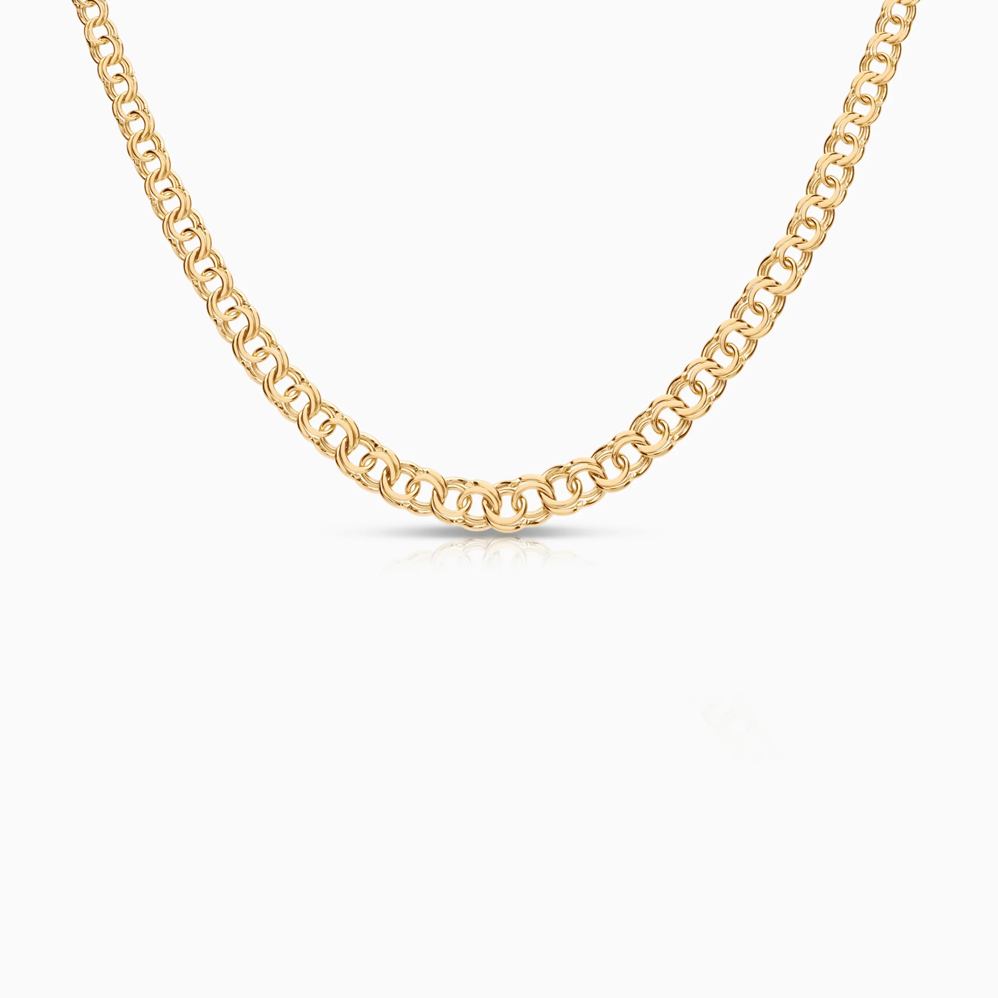 Bismarck necklace 9.90g 18K gold
