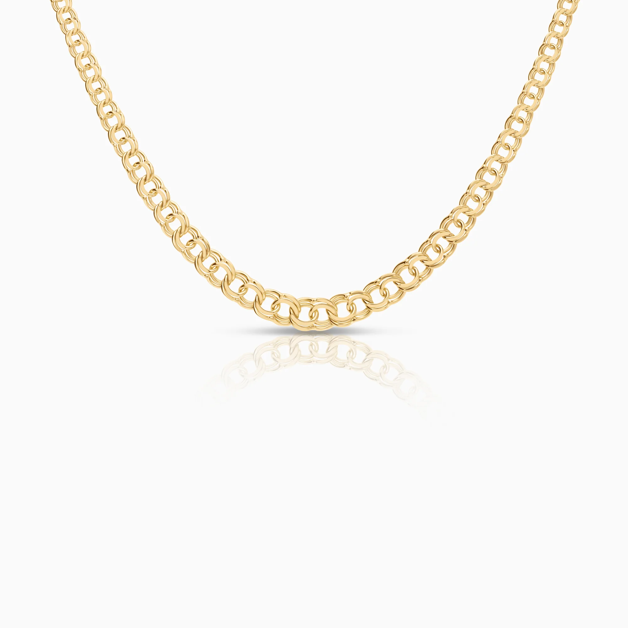 Bismarck necklace 9.95g 18K gold