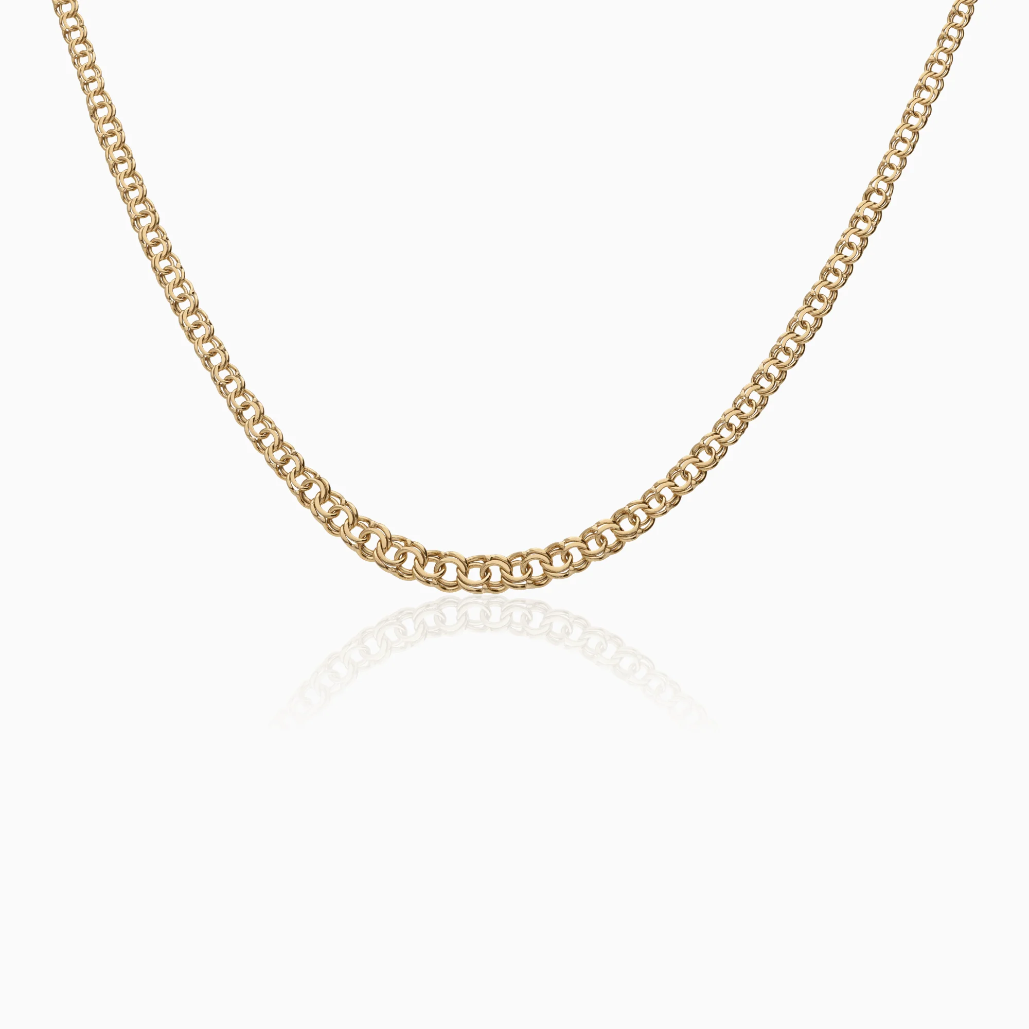 Bismarck chain 6.02g 18K gold