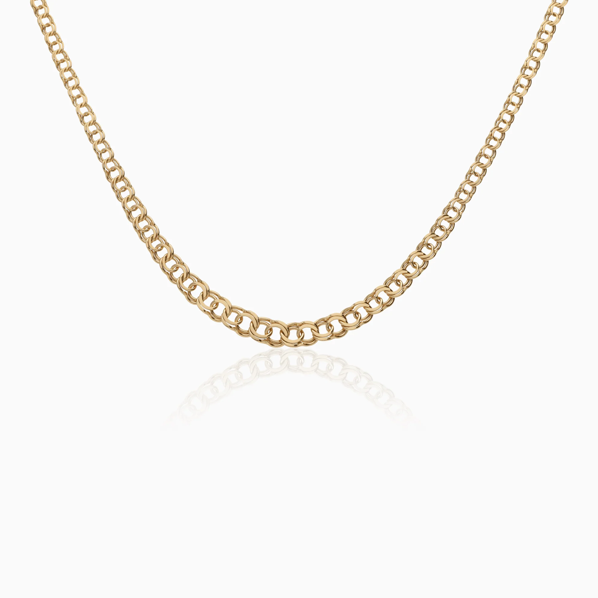 Bismarck chain 8.06g 18K gold
