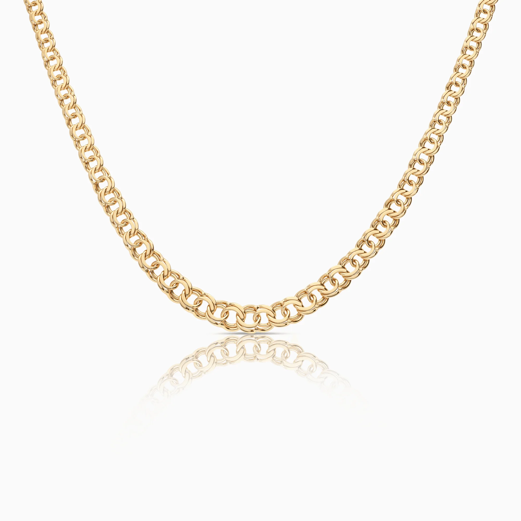 Bismarck chain 14.26g 18K gold