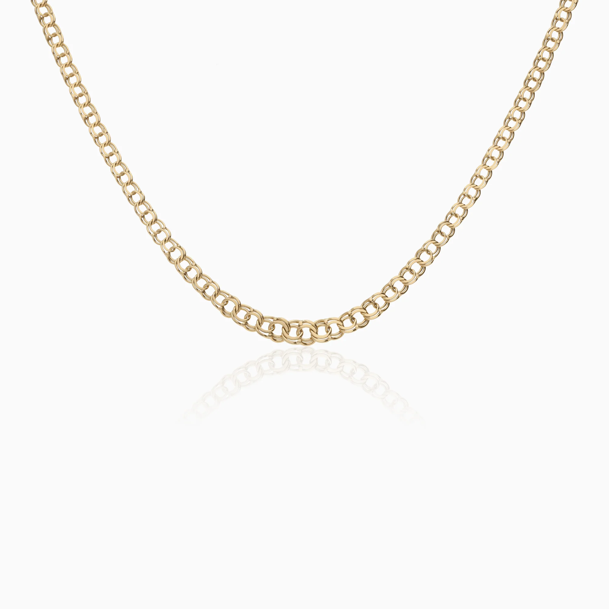 Bismarck link 8.14g 18K gold