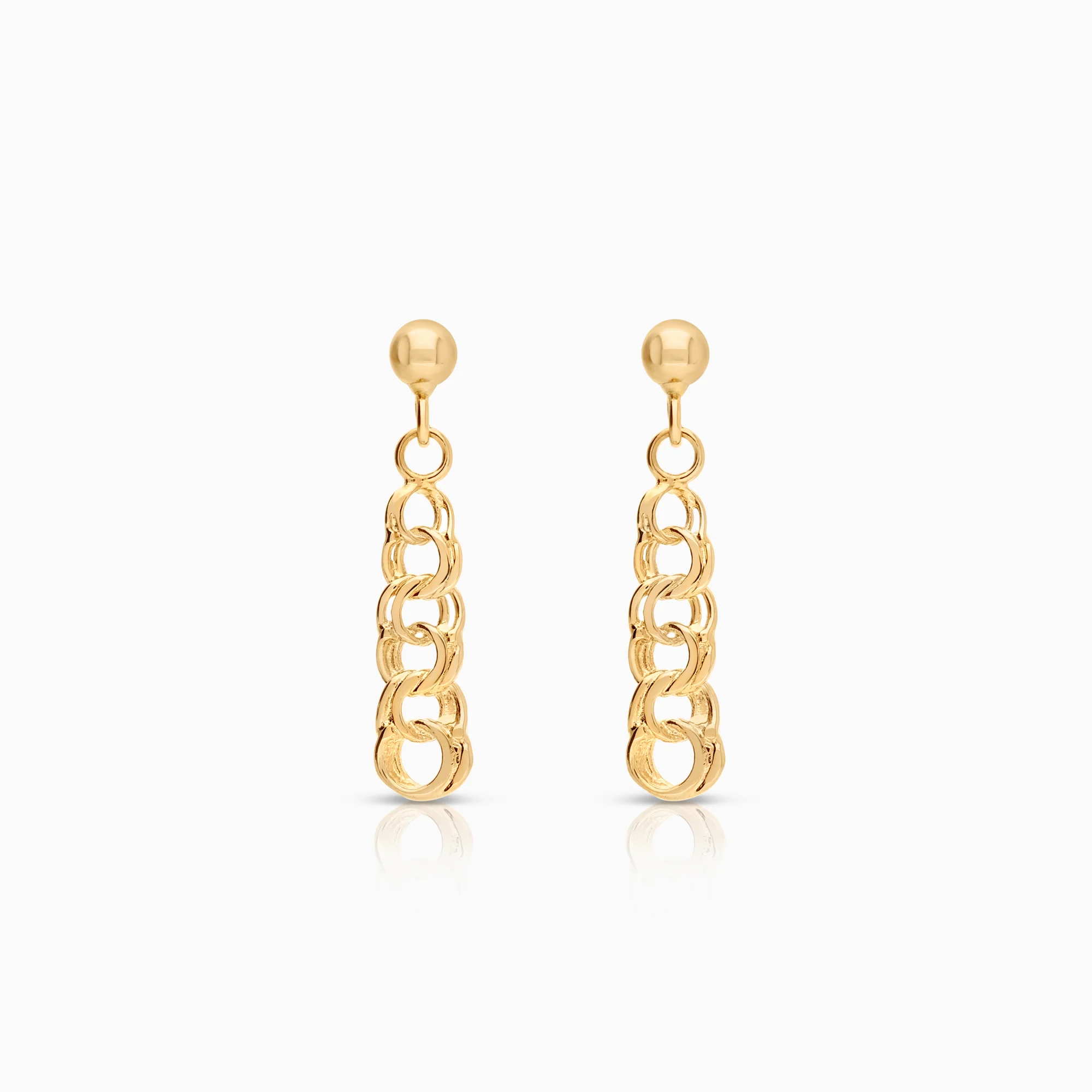 Bismarck earrings 1.24g 18K gold