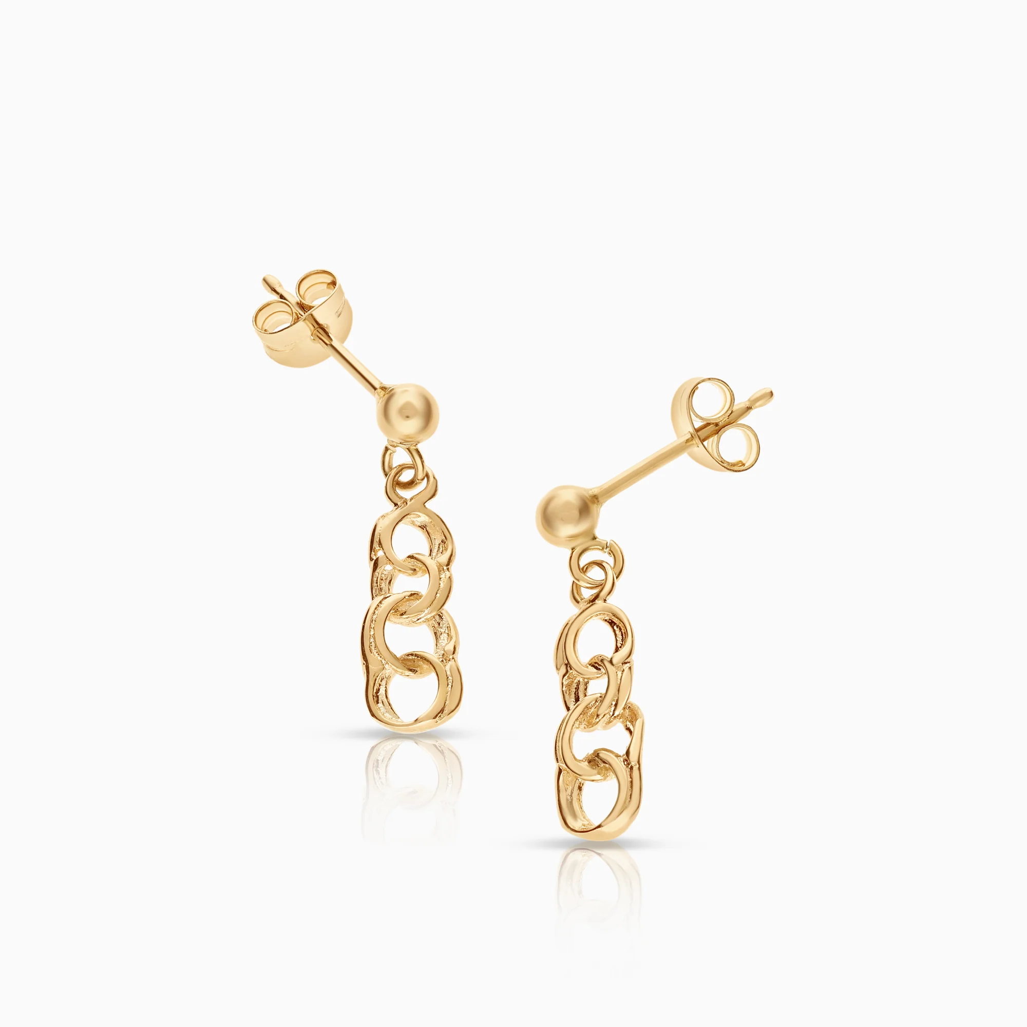 Bismarck earring 1.29g 18K gold - Image 2