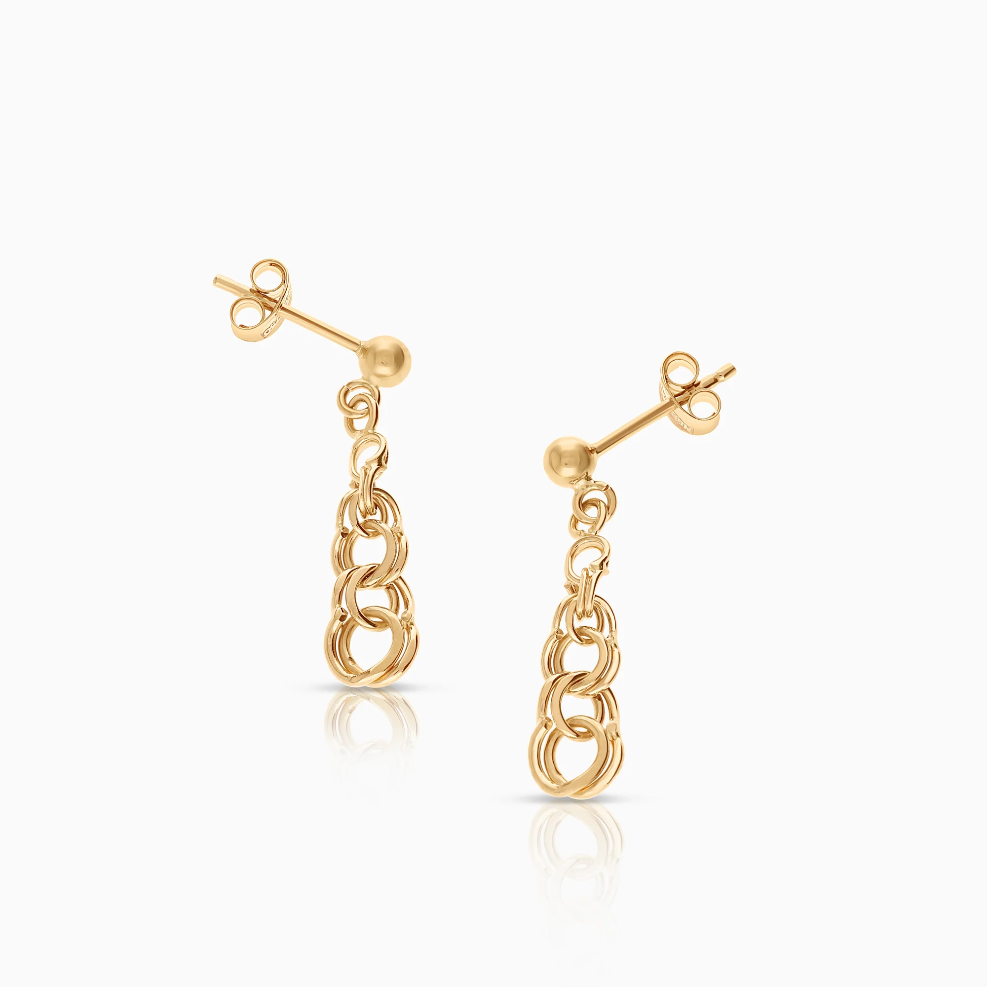 Bismarck earring 1.60g 18K gold - Image 2