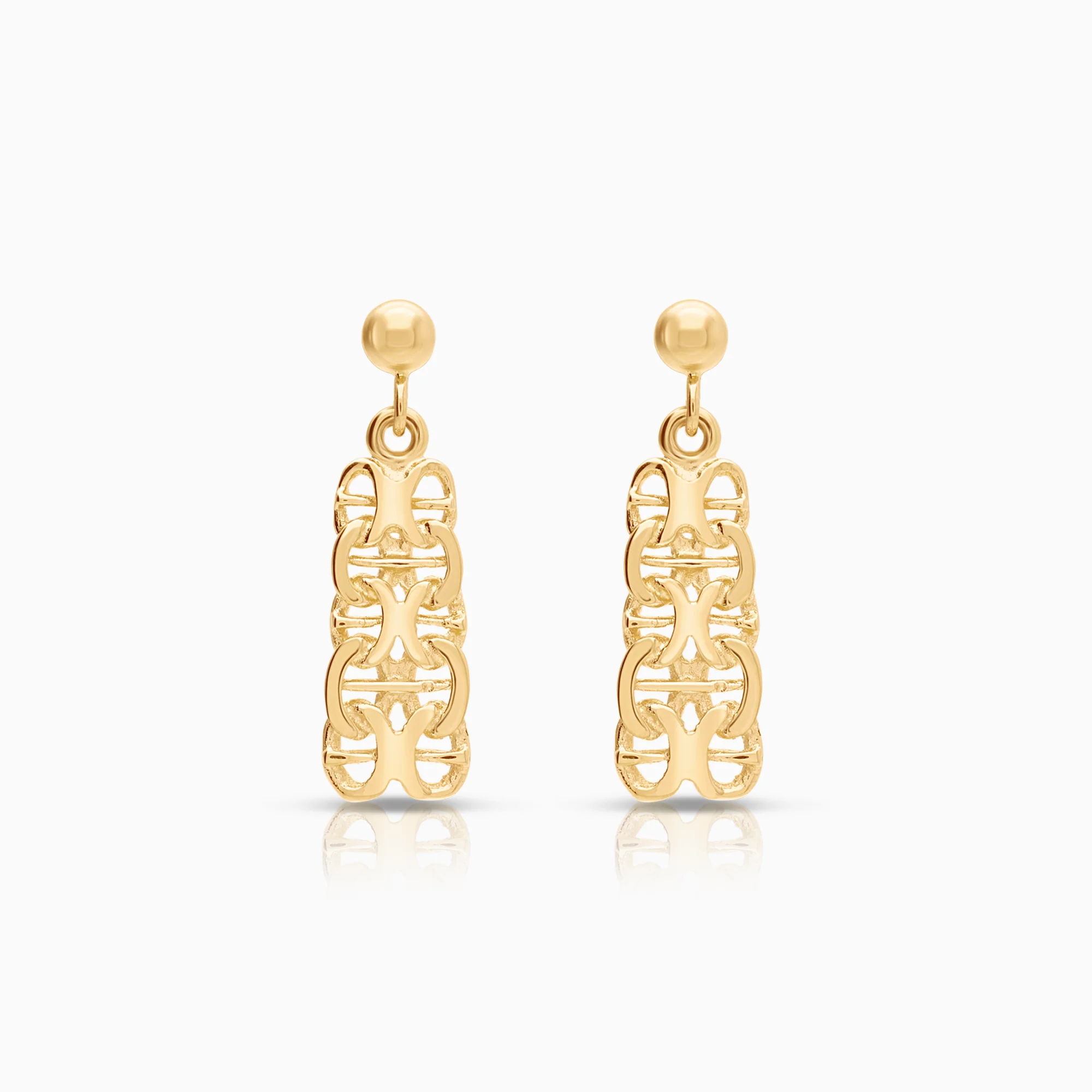 Bismarck earrings 1.81g 18K gold