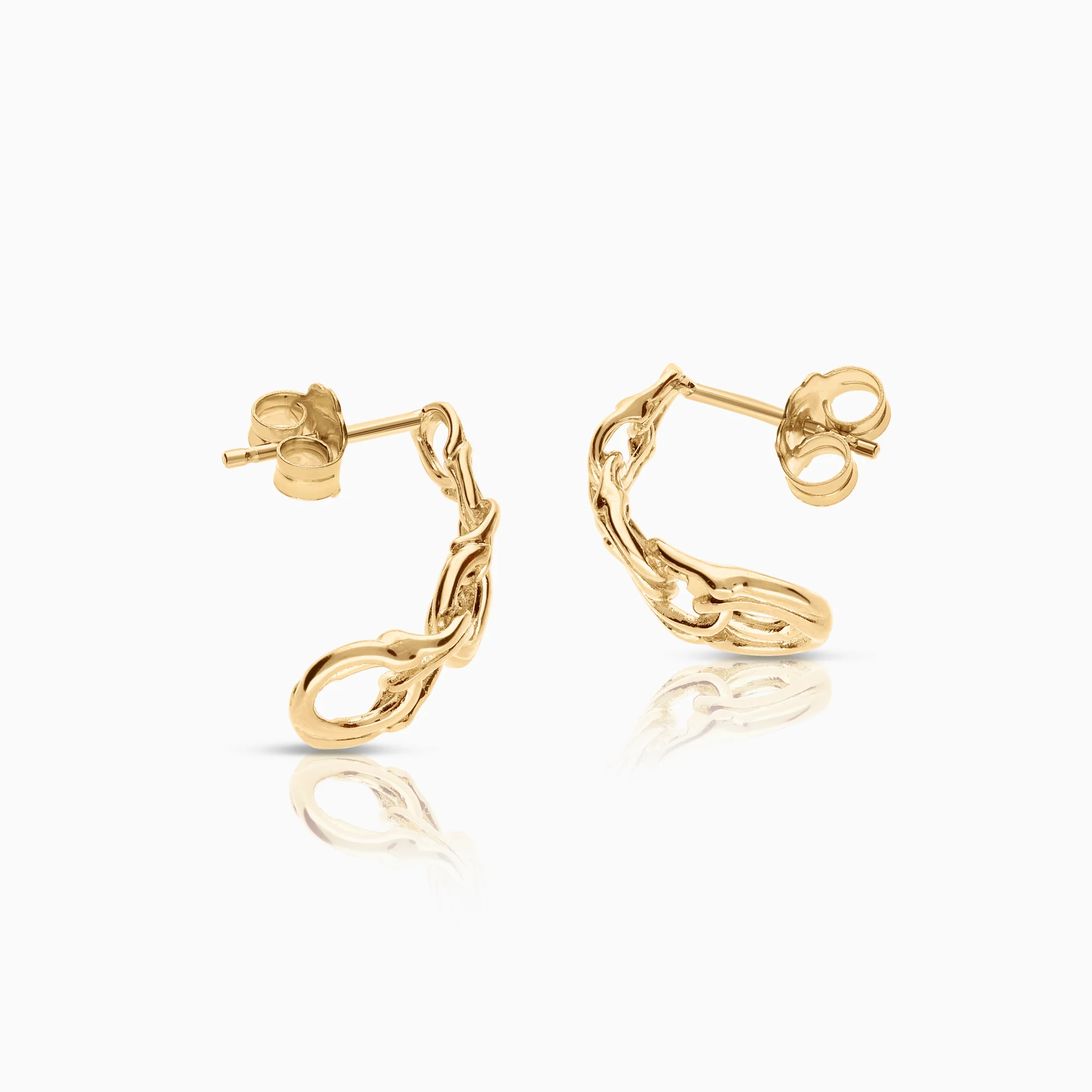 Bismarck earring 3.00g 18K gold - Image 2