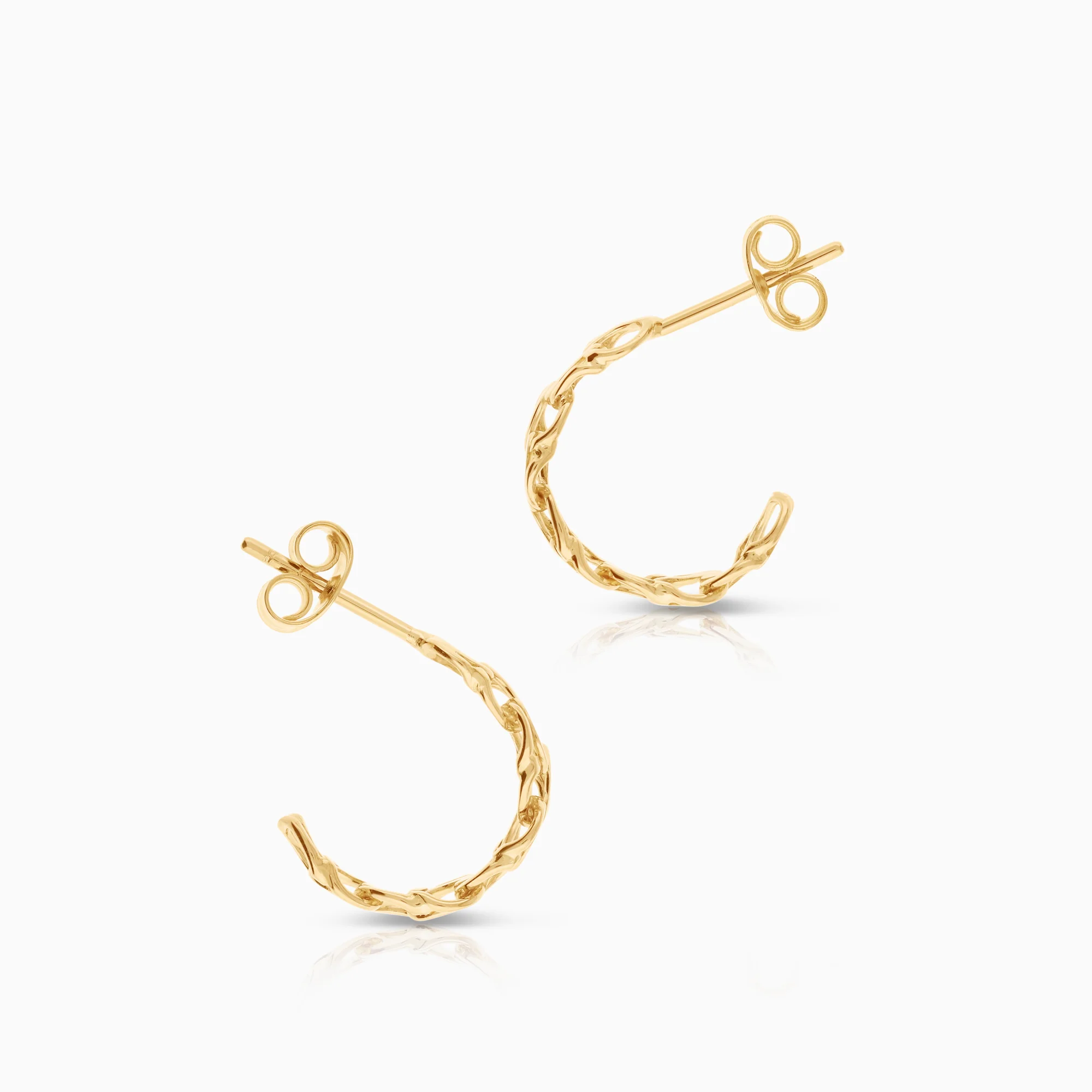 Bismarck earrings 3.11g 18K gold - Image 2