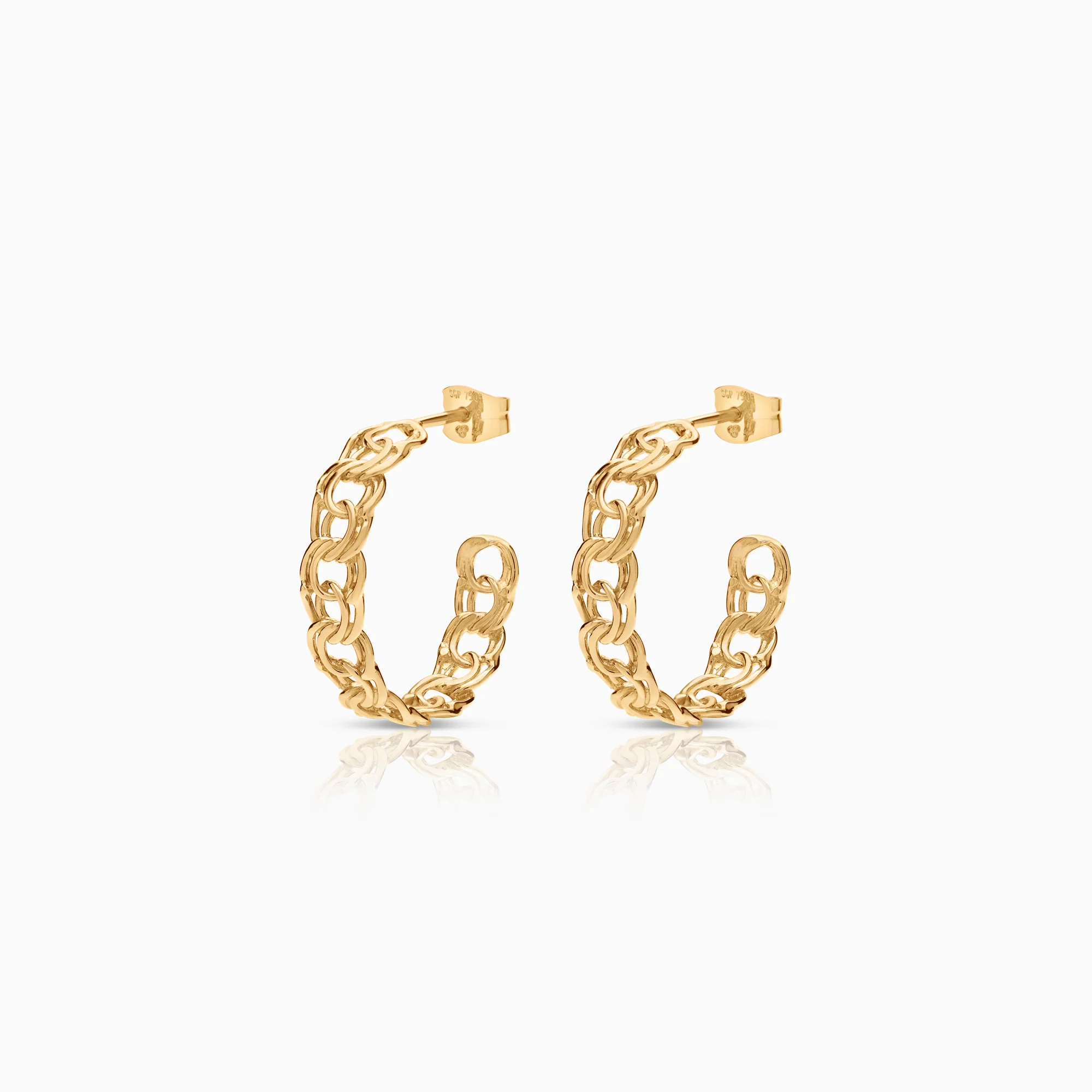 Bismarck earrings 3.28g 18K gold