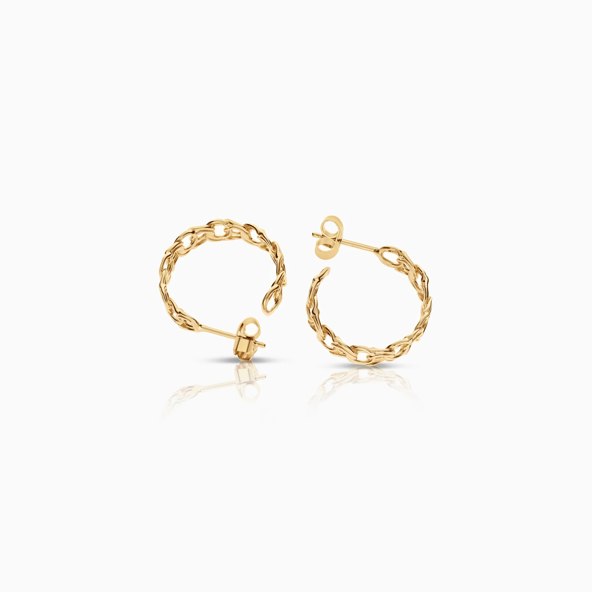 Bismarck earrings 3.51g 18K gold - Image 2