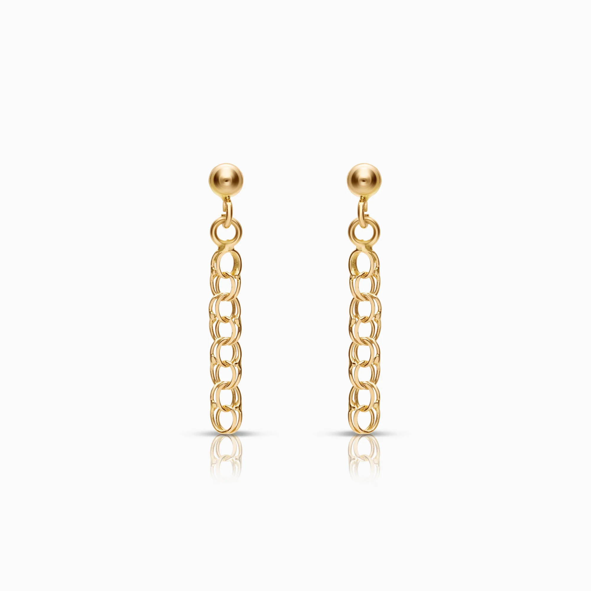 Bismarck earrings 0.91g 18K gold