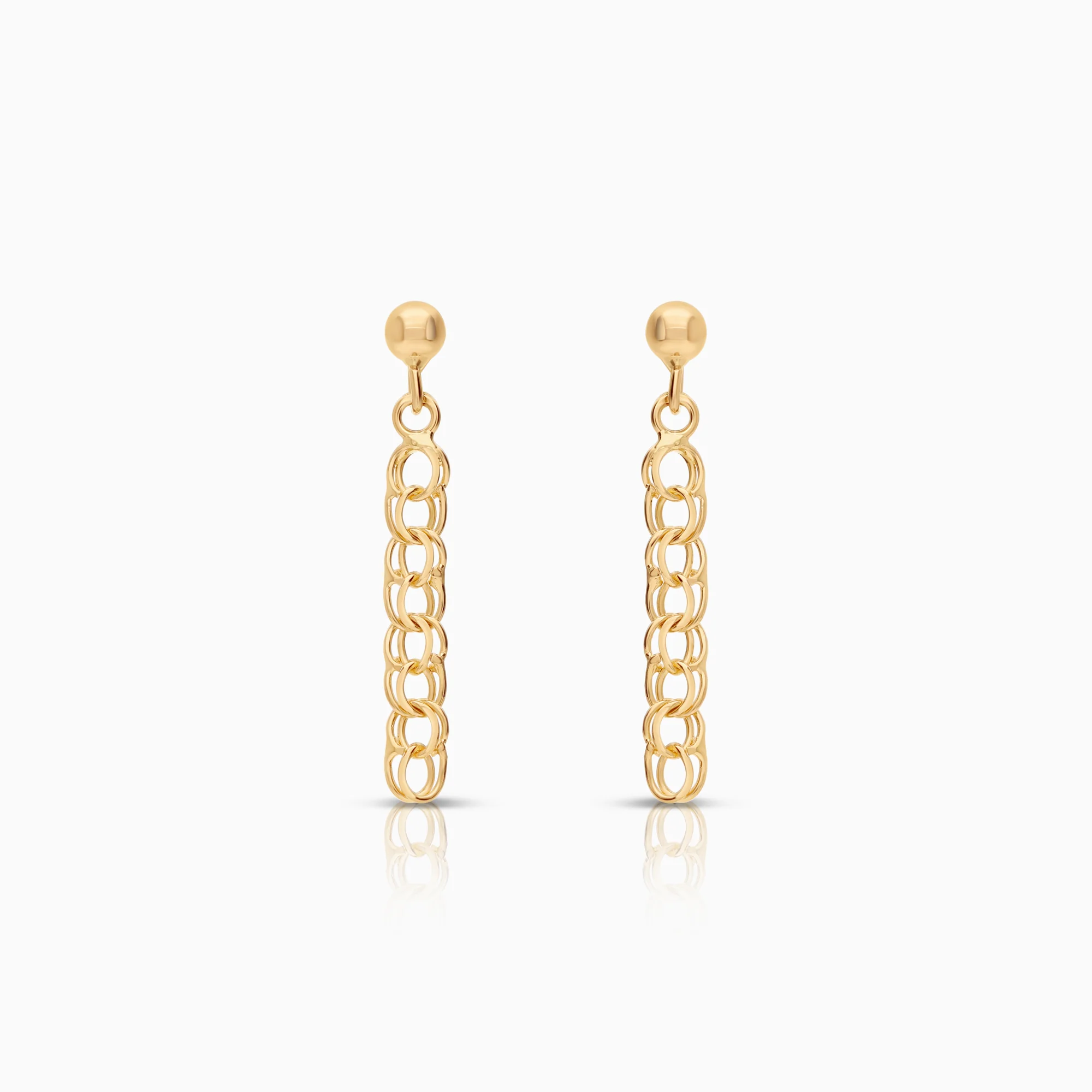 Bismarck earrings 1.03g 18K gold