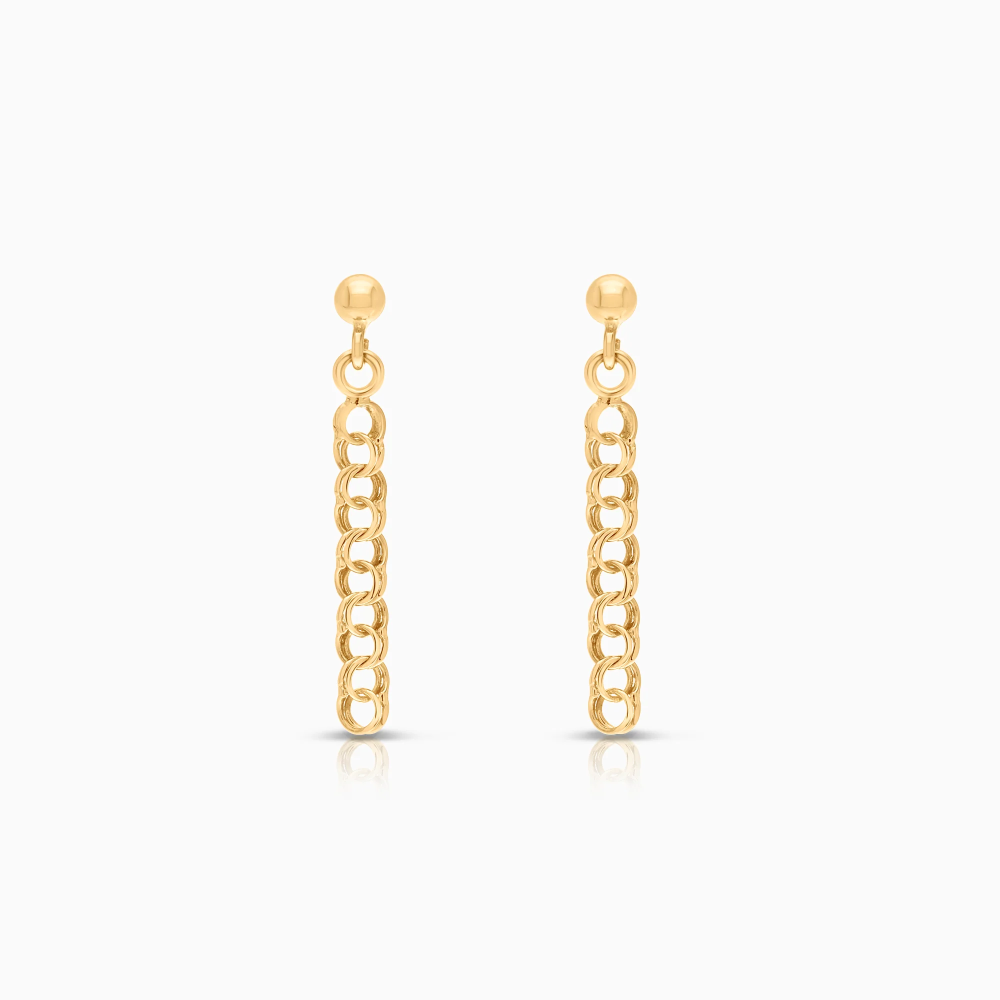 Bismarck earrings 1.11g 18K gold