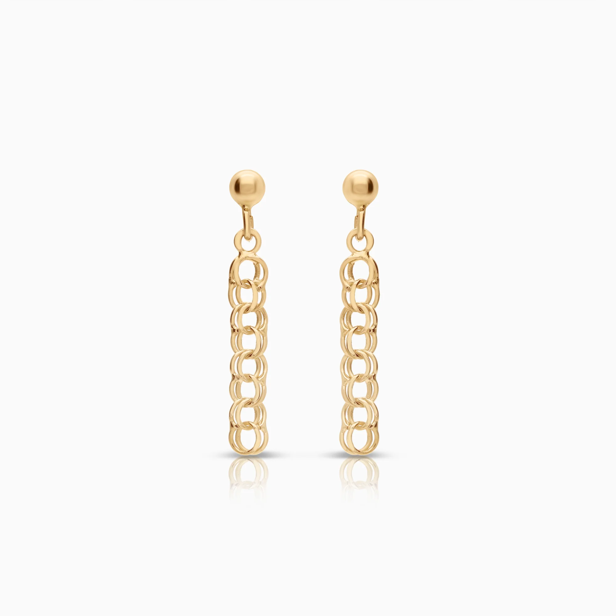 Bismarck earrings 1.13g 18K gold