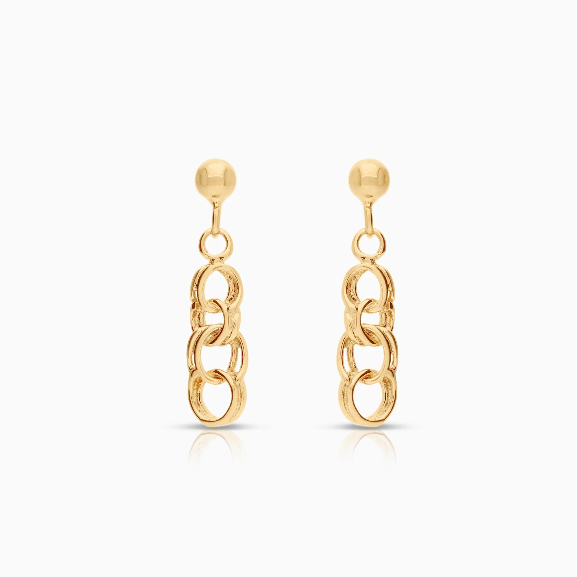 Bismarck earrings 1.22g 18K gold