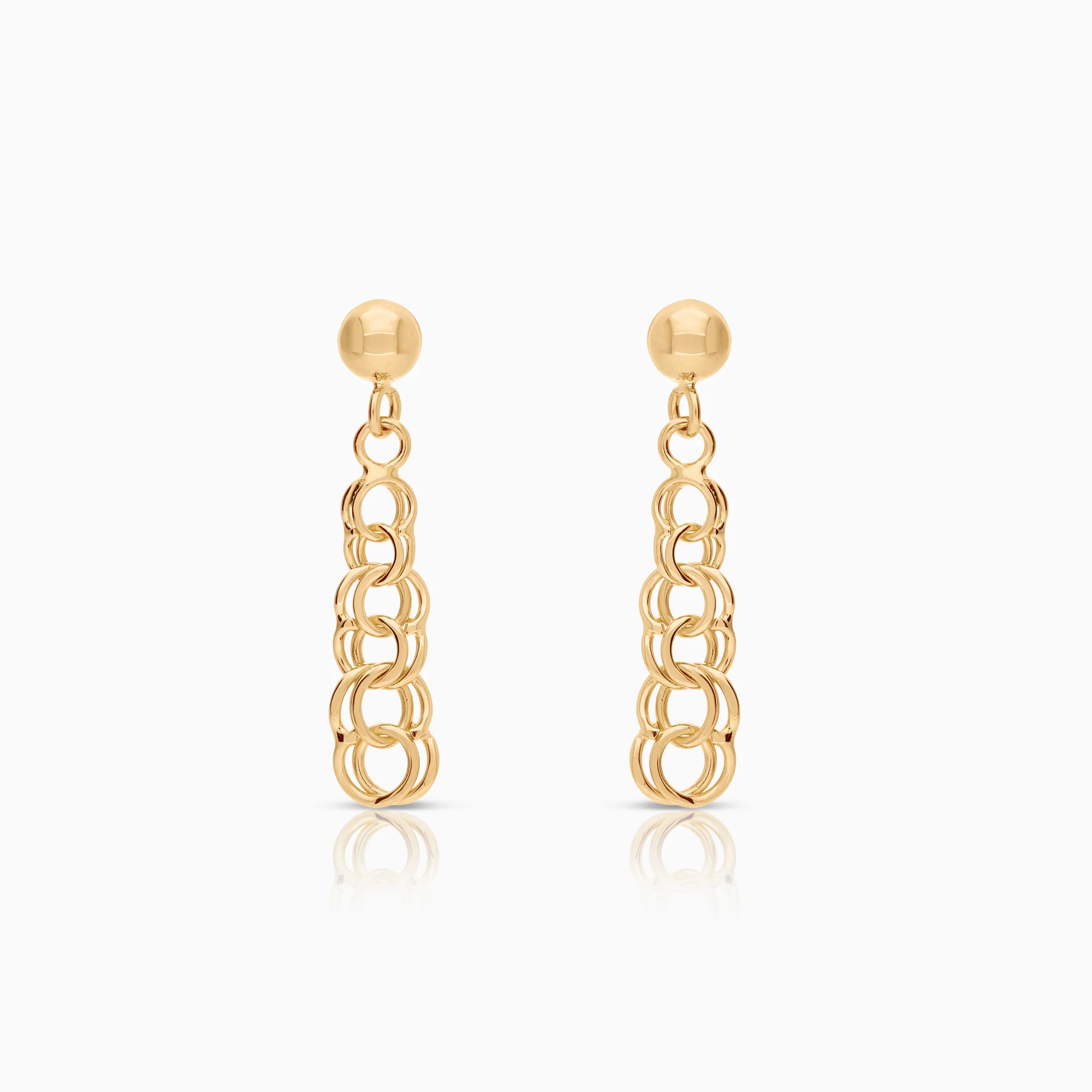 Bismarck earrings 1.79g 18K gold