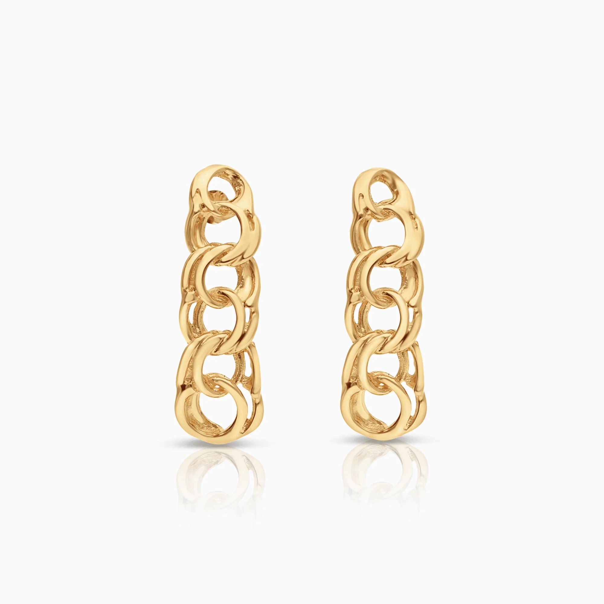 Bismarck earrings 0.94g 18K gold