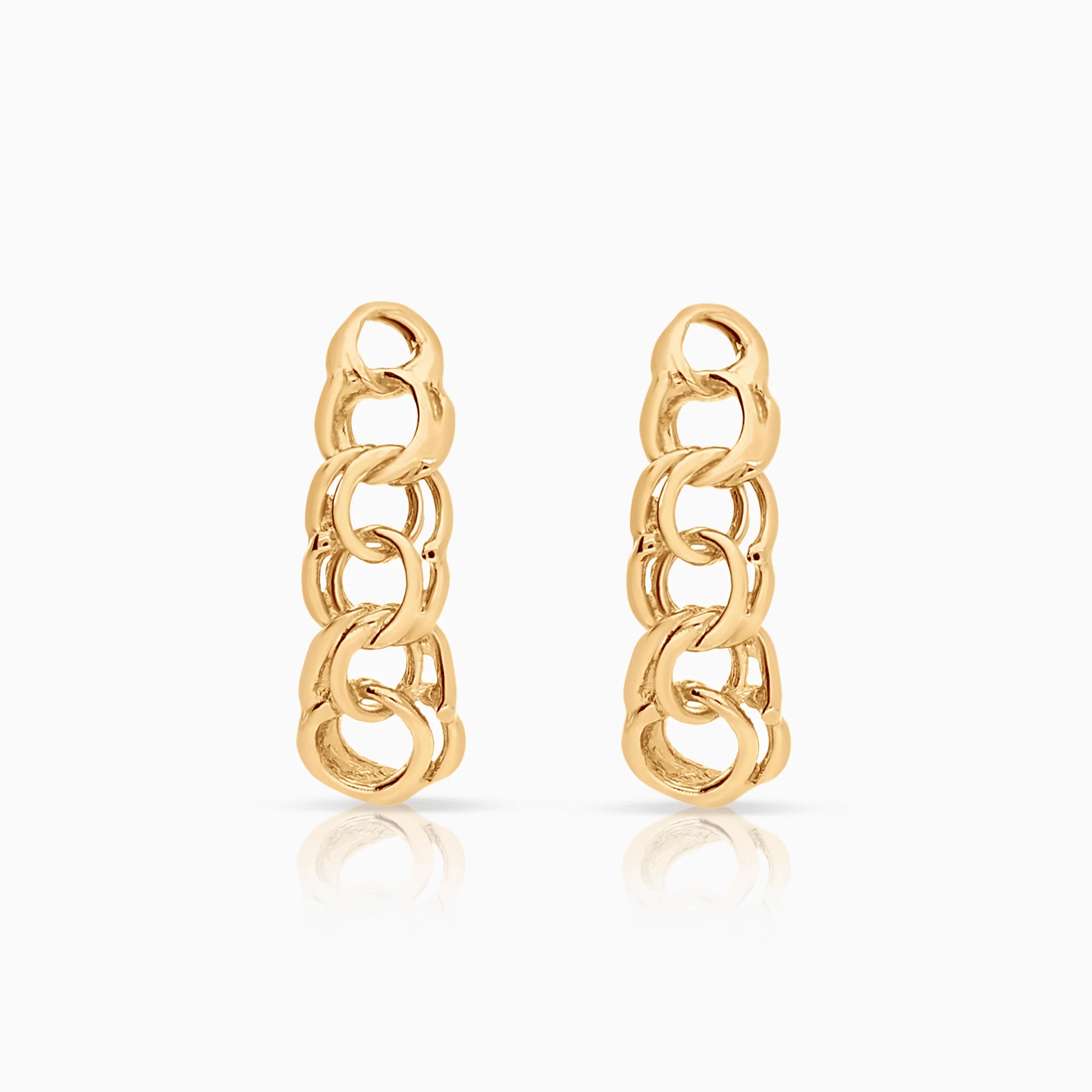 Bismarck earrings 0.94g 18K gold