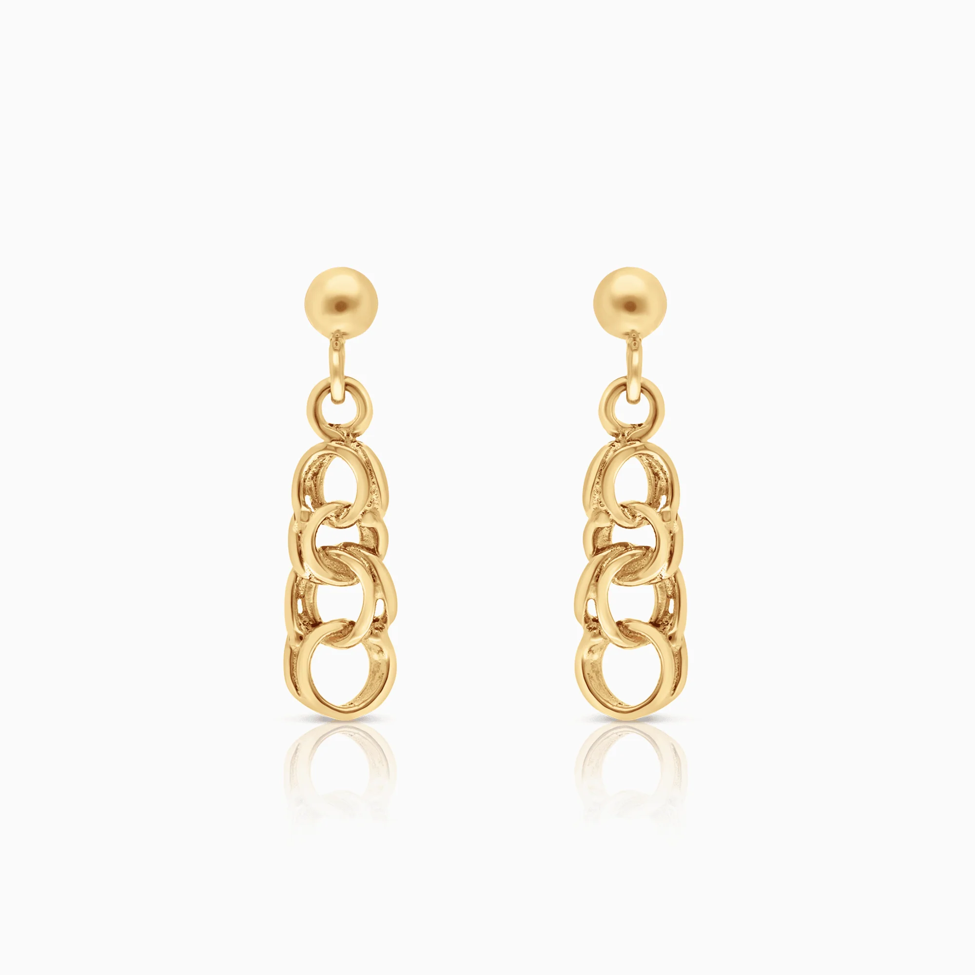 Bismarck earrings 1.41g 18K gold
