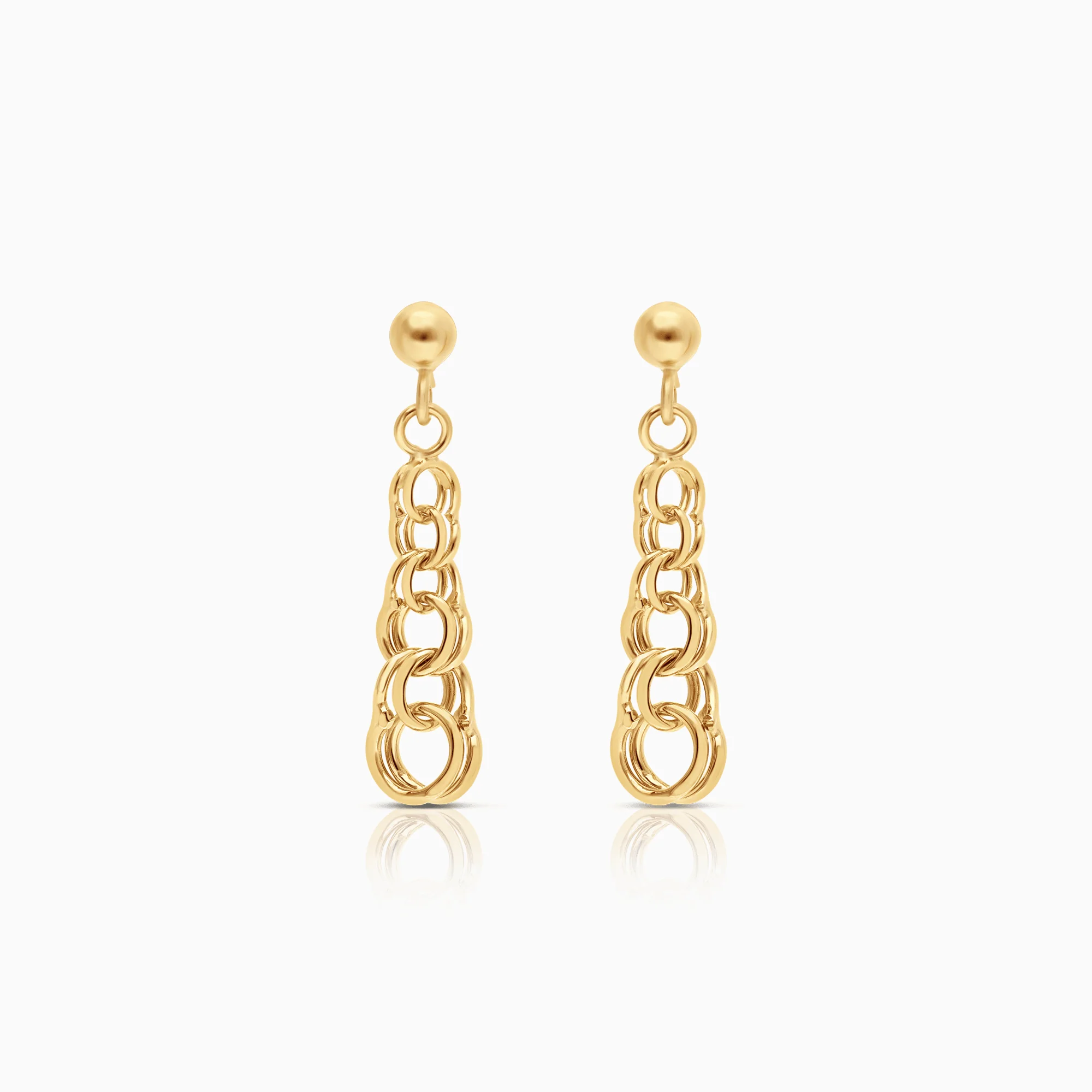 Bismarck earrings 1.48g 18K gold
