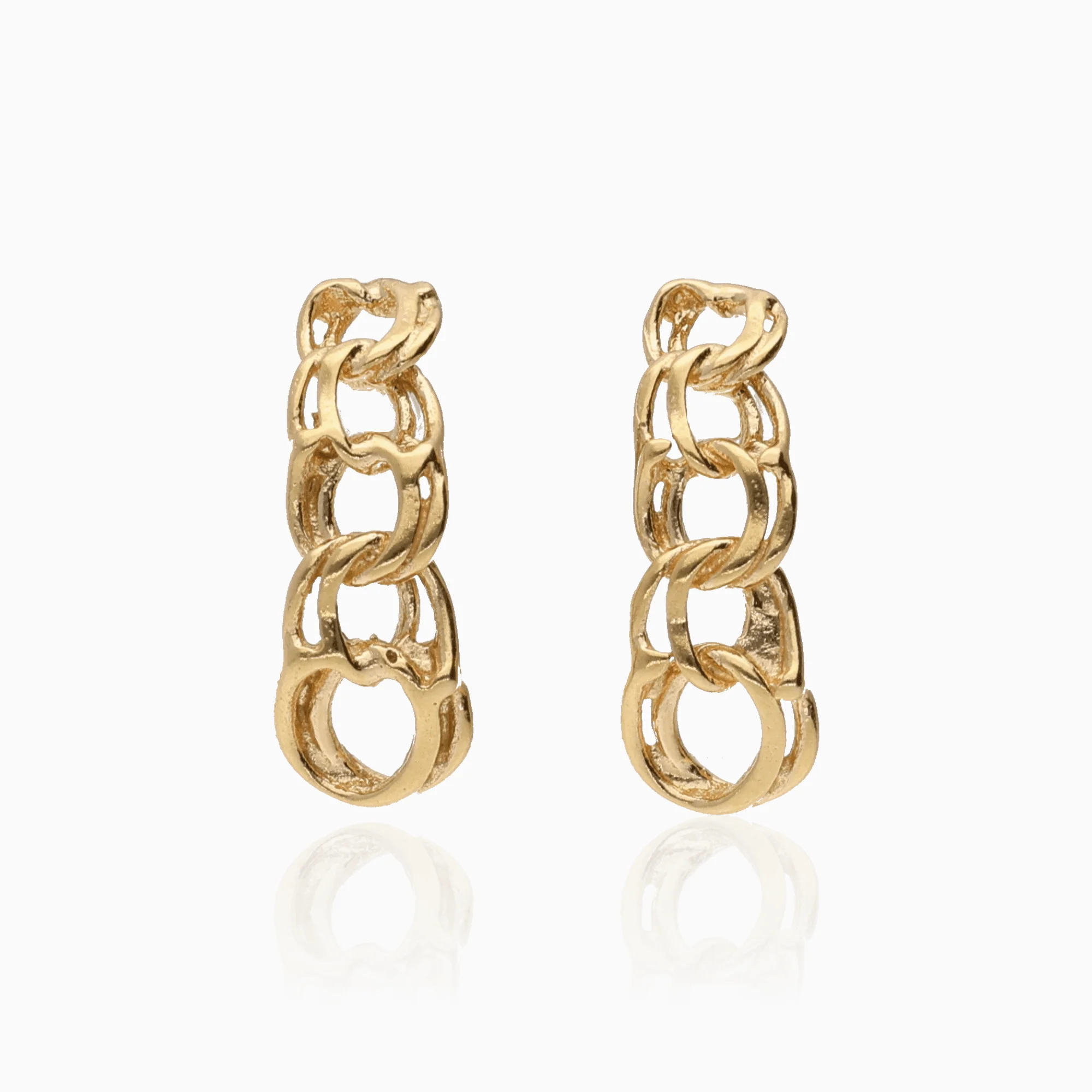 Bismarck earrings 1.4g 18K gold
