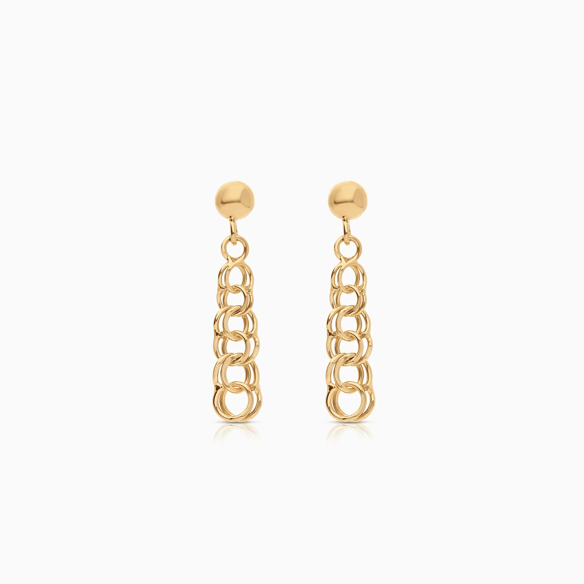 Bismarck earrings 1.83g 18K gold