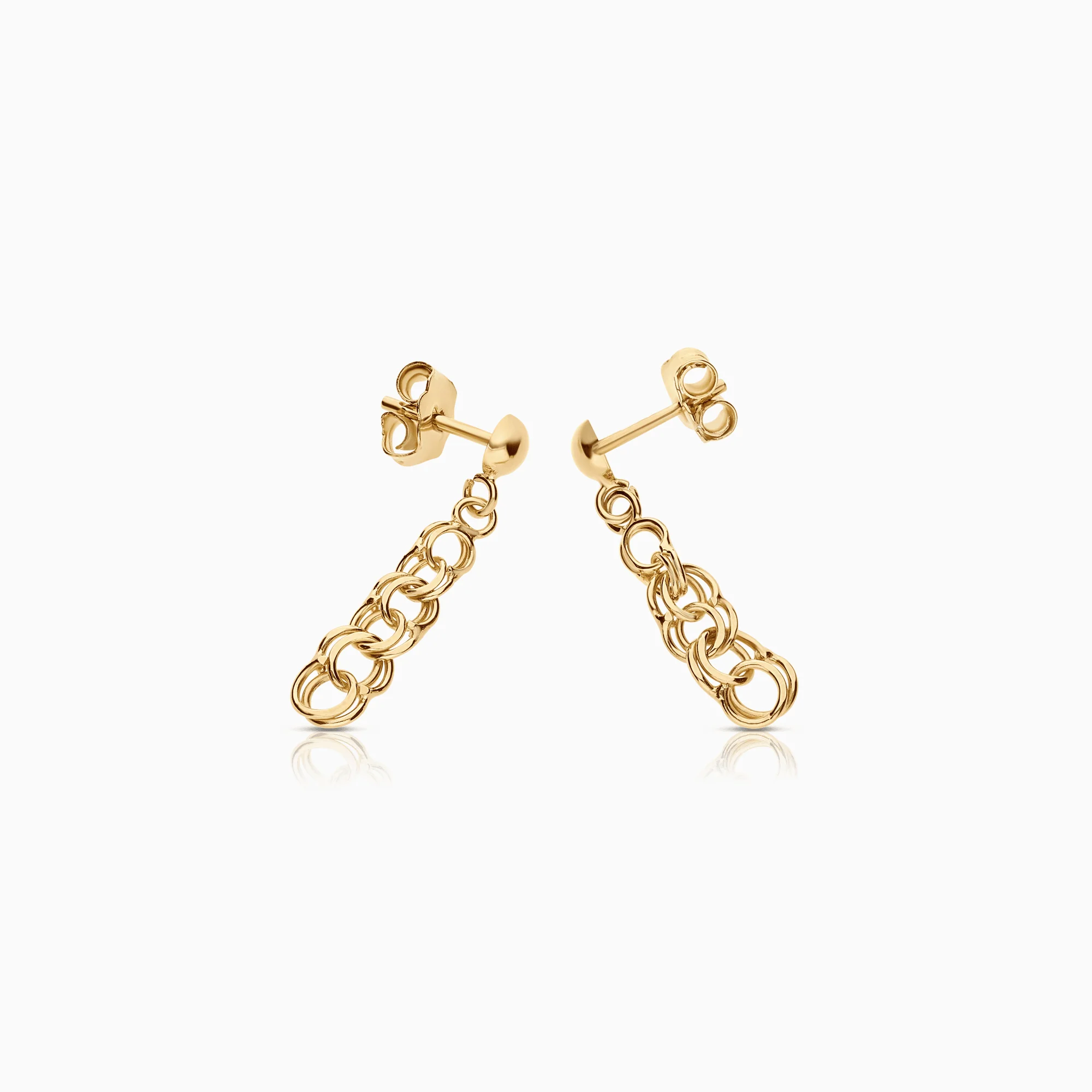 Bismarck earrings 1.83g 18K gold - Image 2