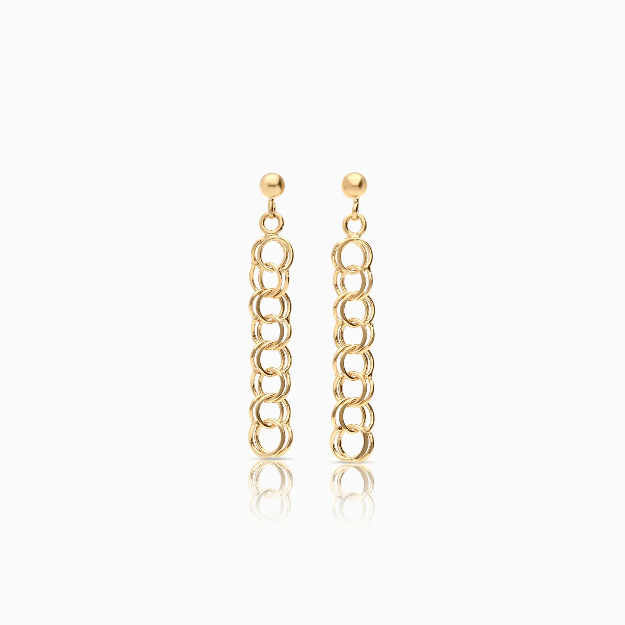 Bismarck earrings 1.92g 18K gold