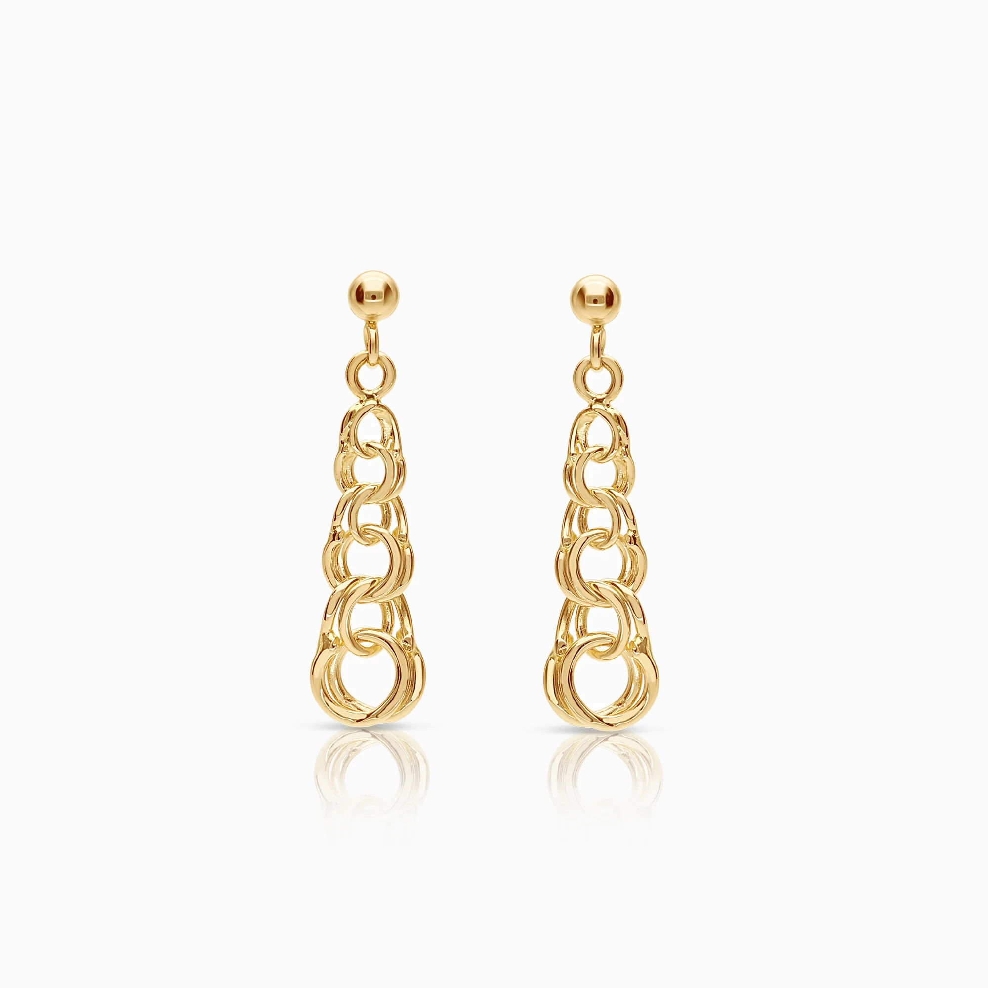 Bismarck earrings 2.06g 18K gold