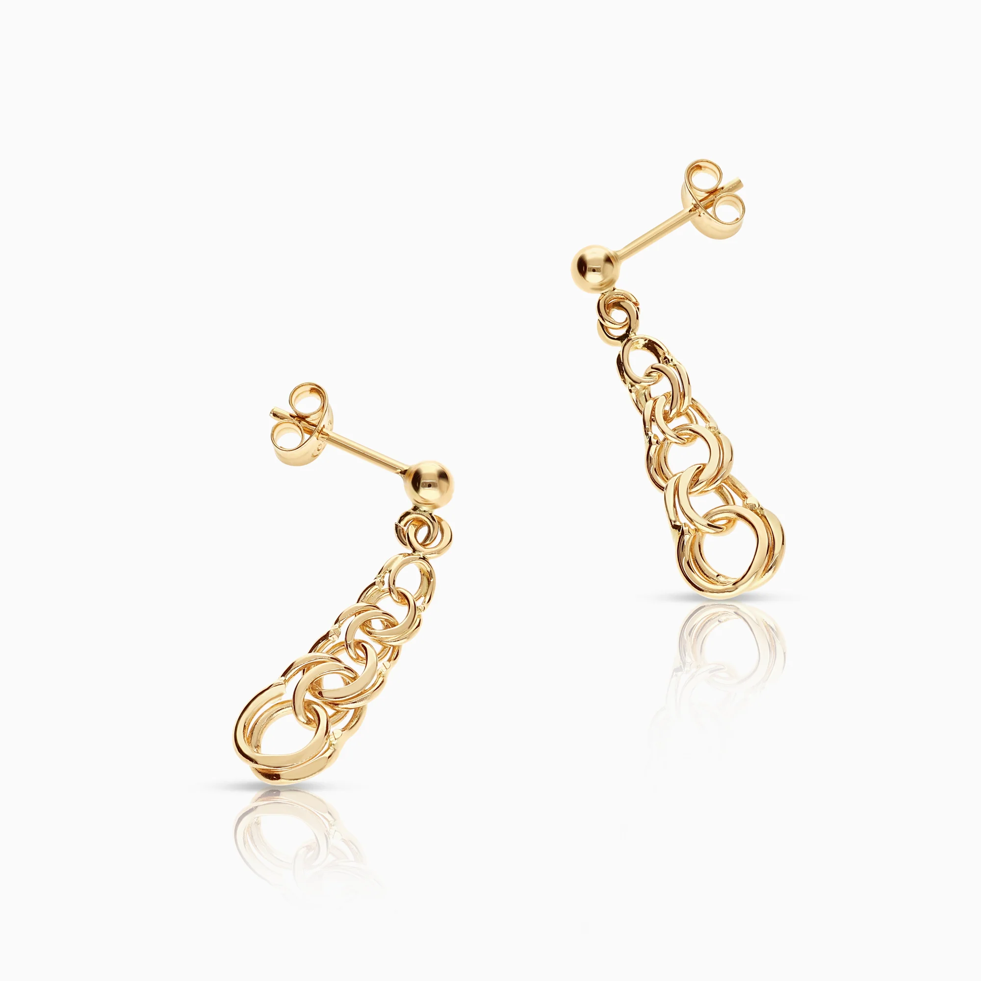 Bismarck earrings 2.06g 18K gold - Image 2