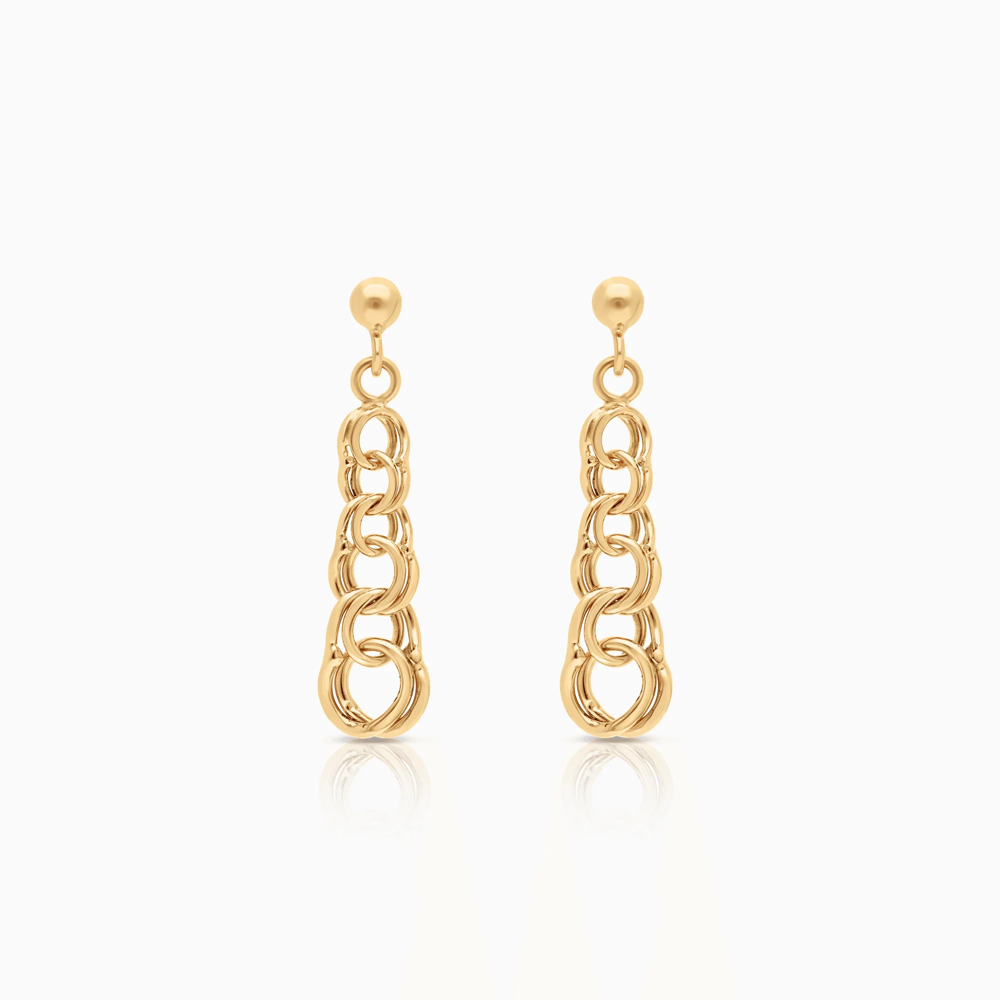 Bismarck earrings 2.15g 18K gold