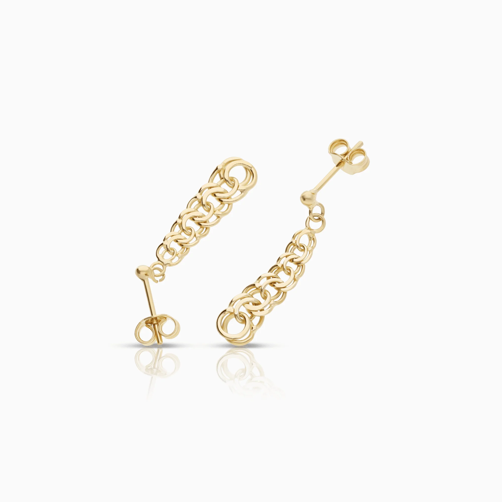 Bismarck earrings 2.37g 18K gold - Image 2