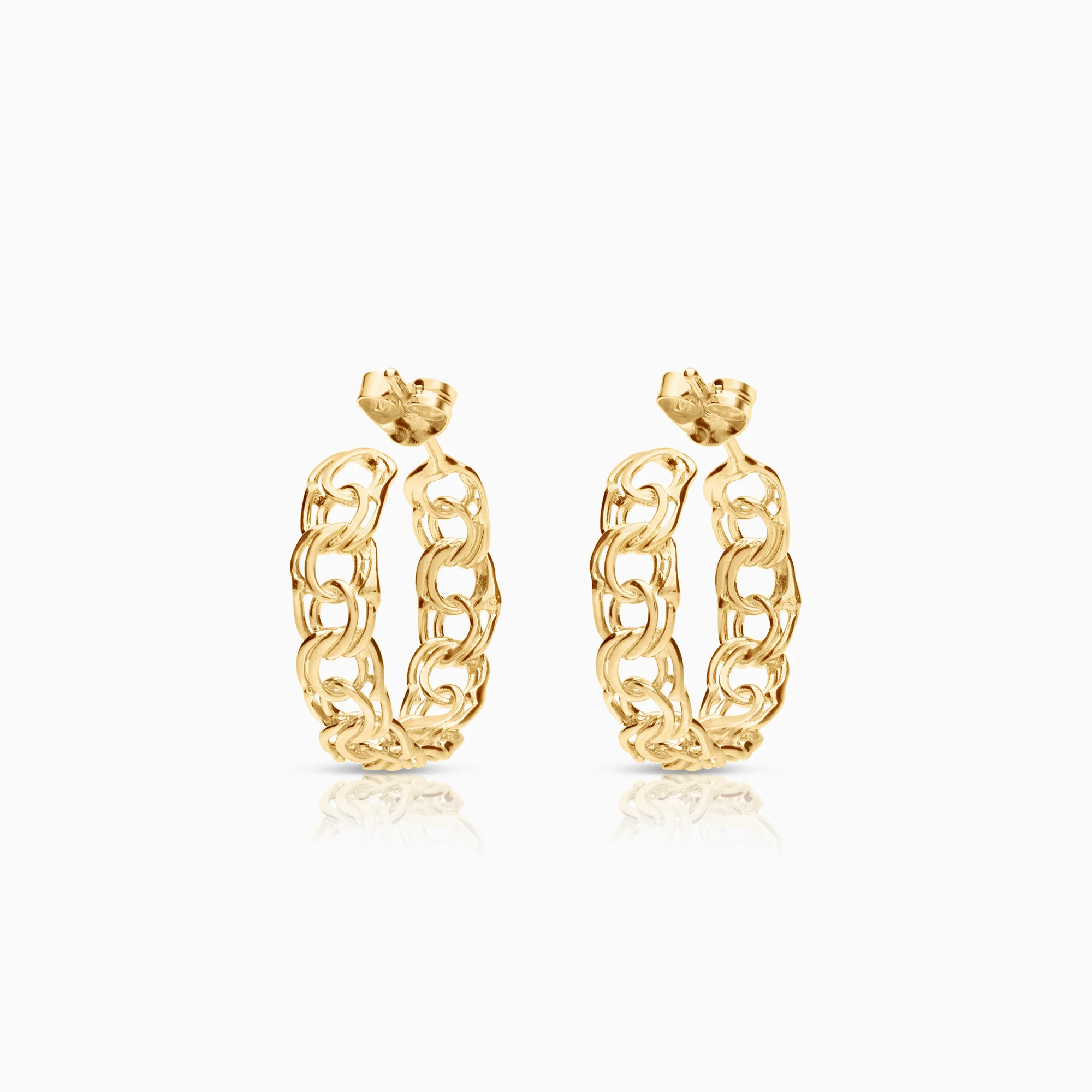 Bismarck earrings 3.16g 18K gold