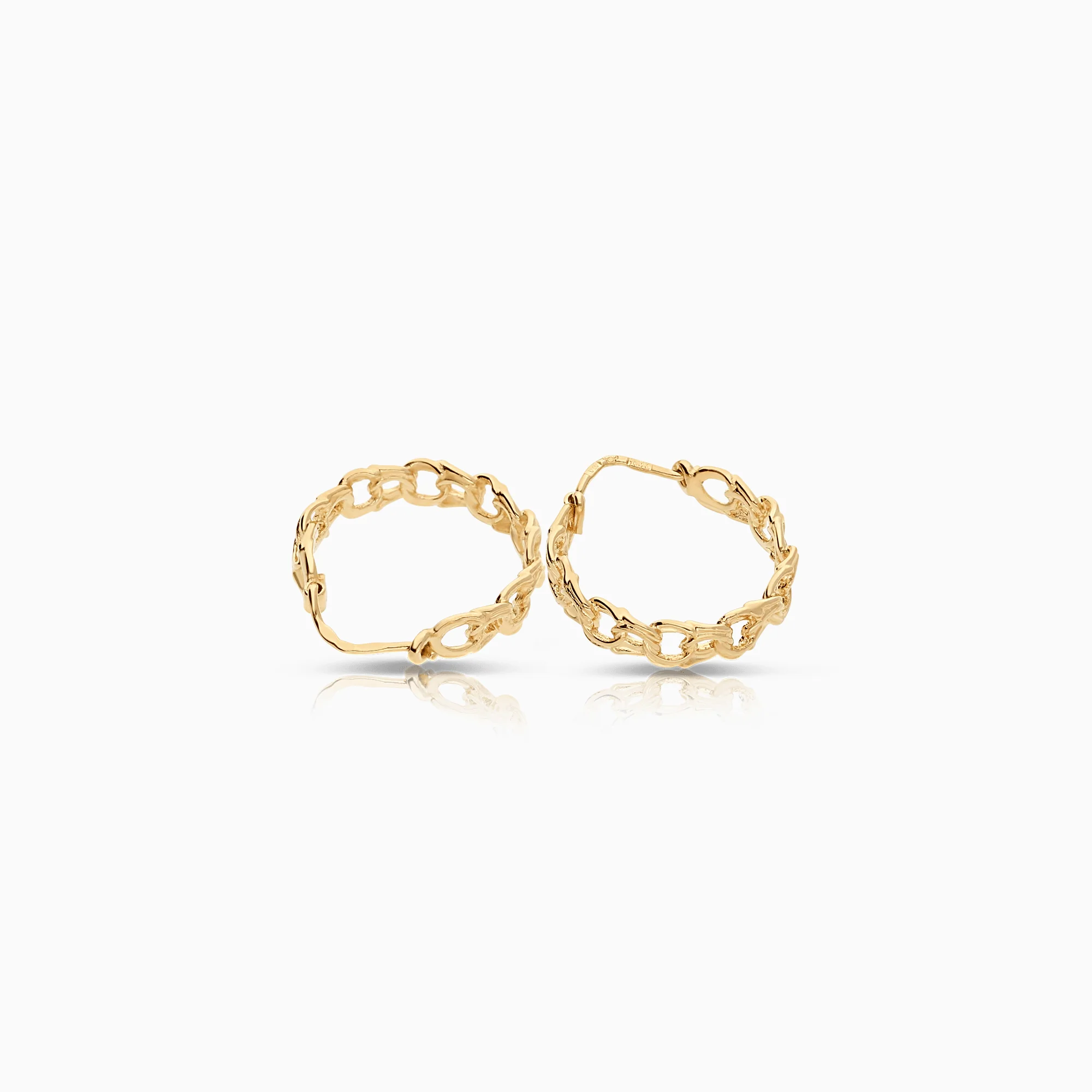 Bismarck earrings 3.02g 18K gold - Image 2