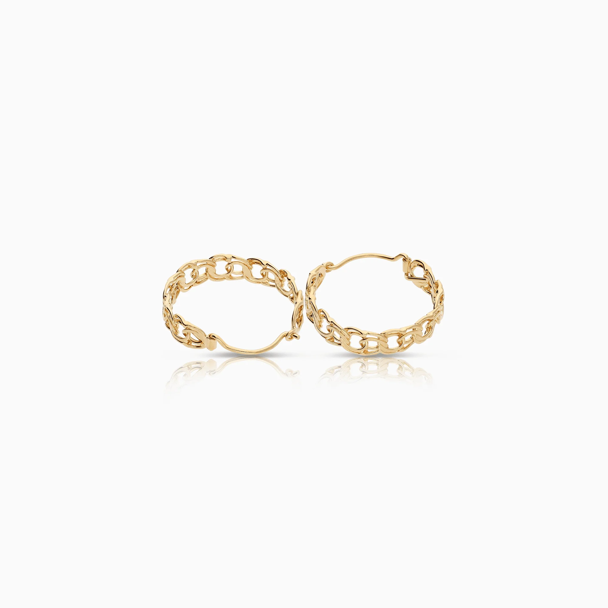 Bismarck earrings 3.18g 18K gold - Image 2