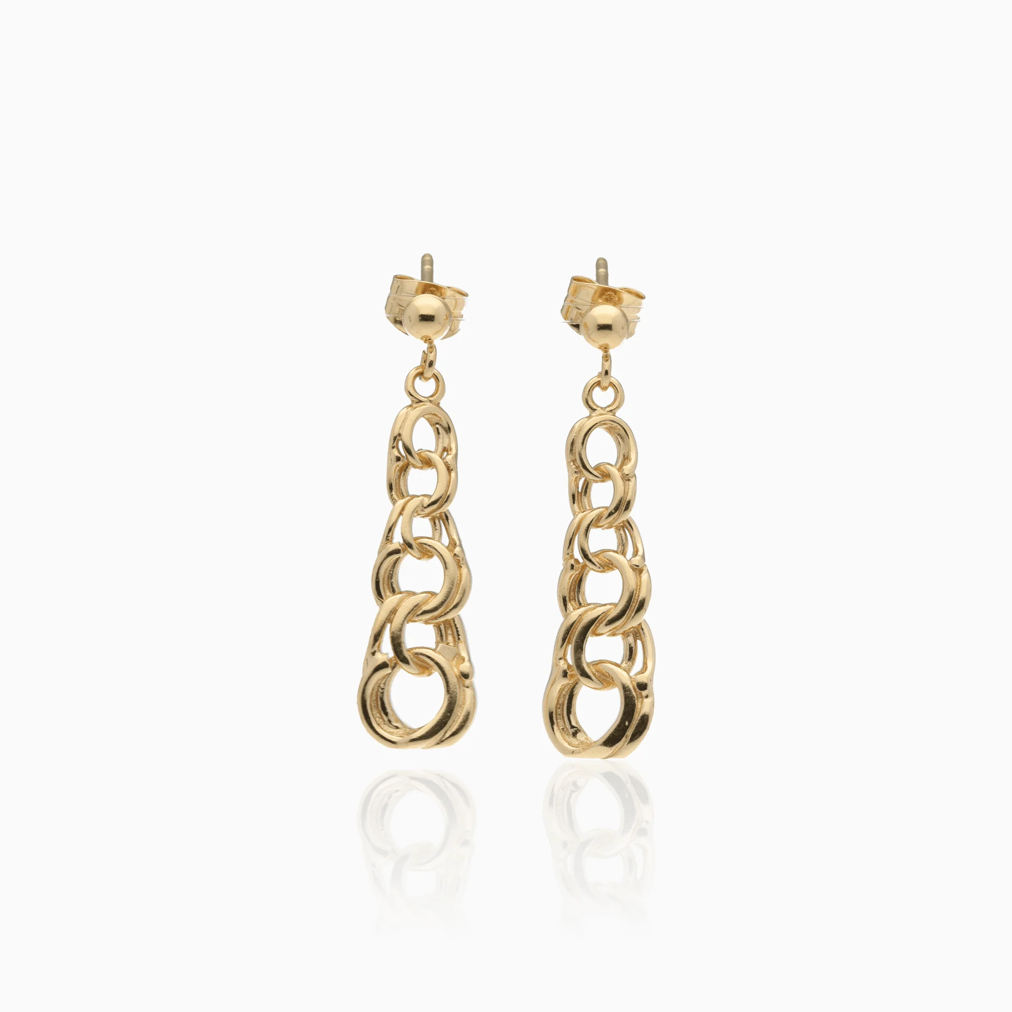 Bismarck earrings 3.20g 18K gold