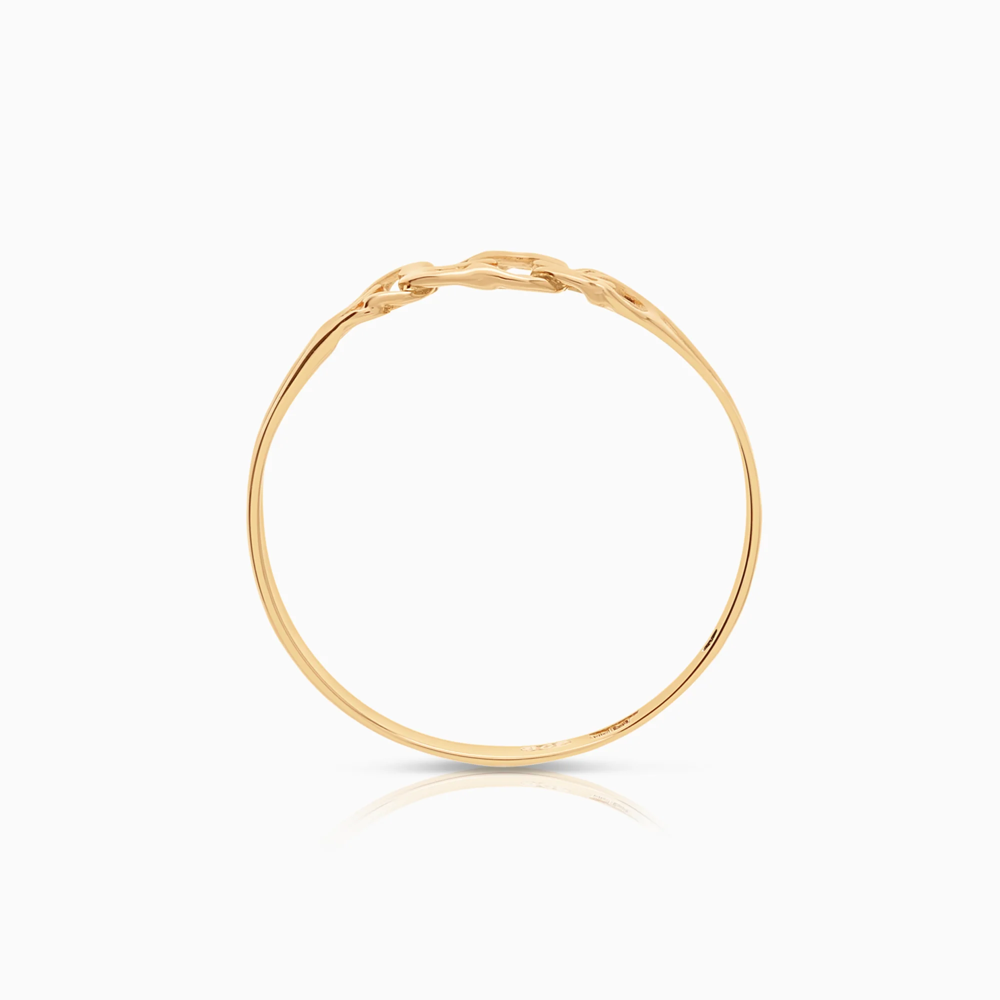 Bismarck ring 0.80g 18K gold - Image 2