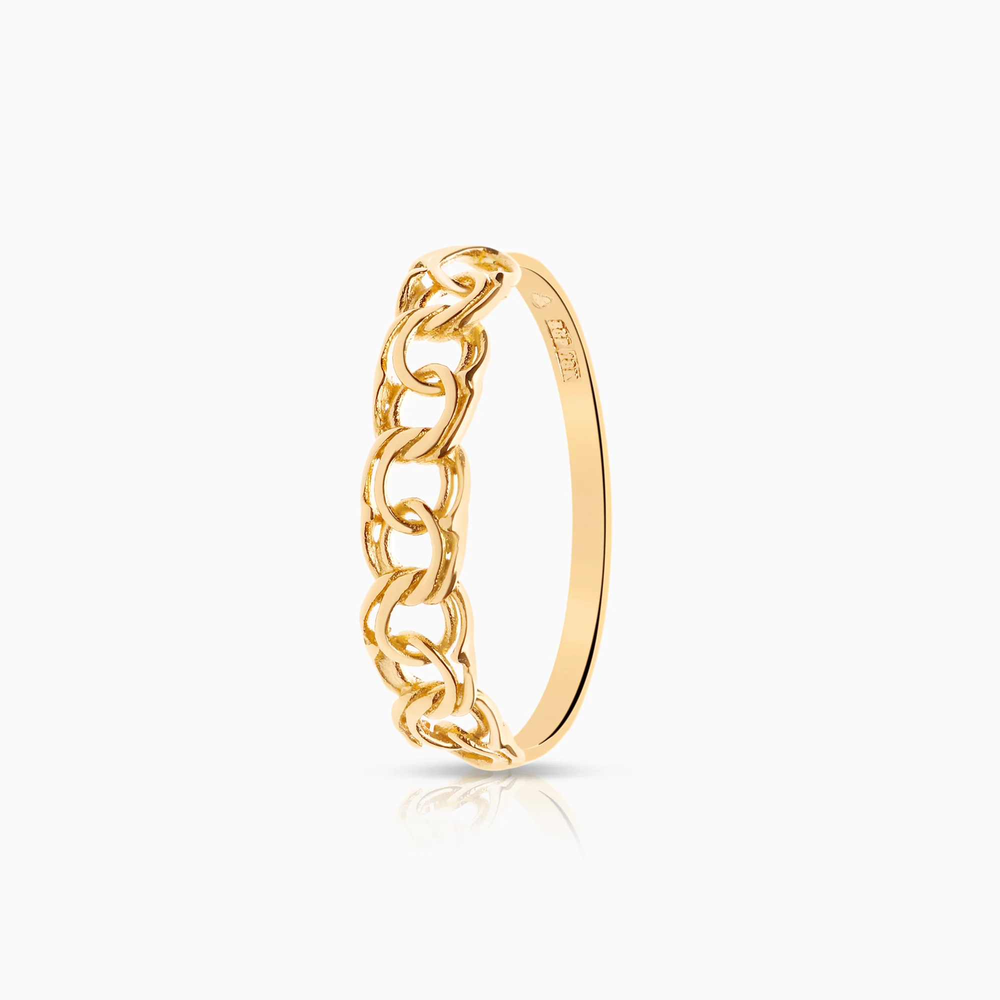Bismarck ring 0.83g 18K gold