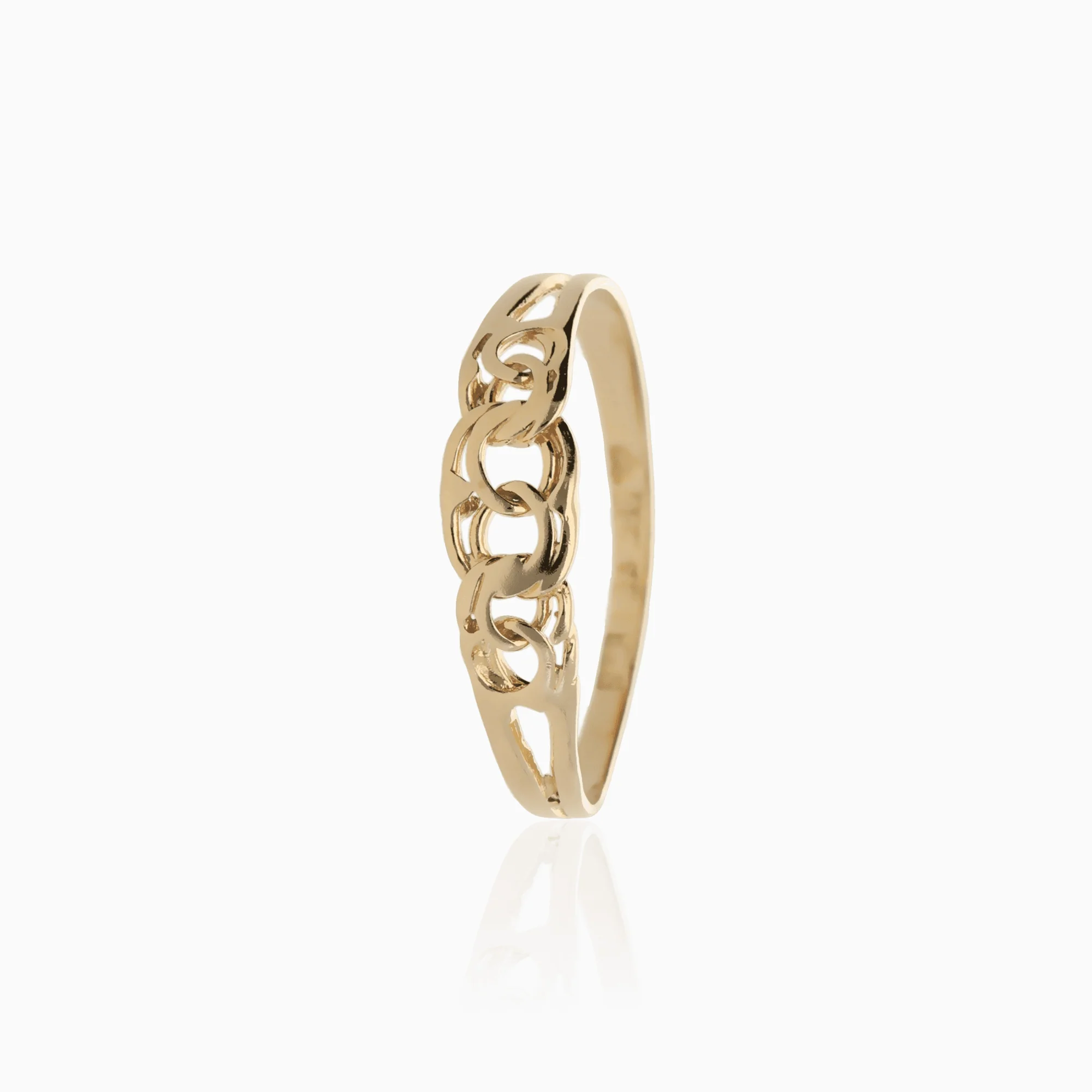 Bismarck ring 0.78g 18K gold