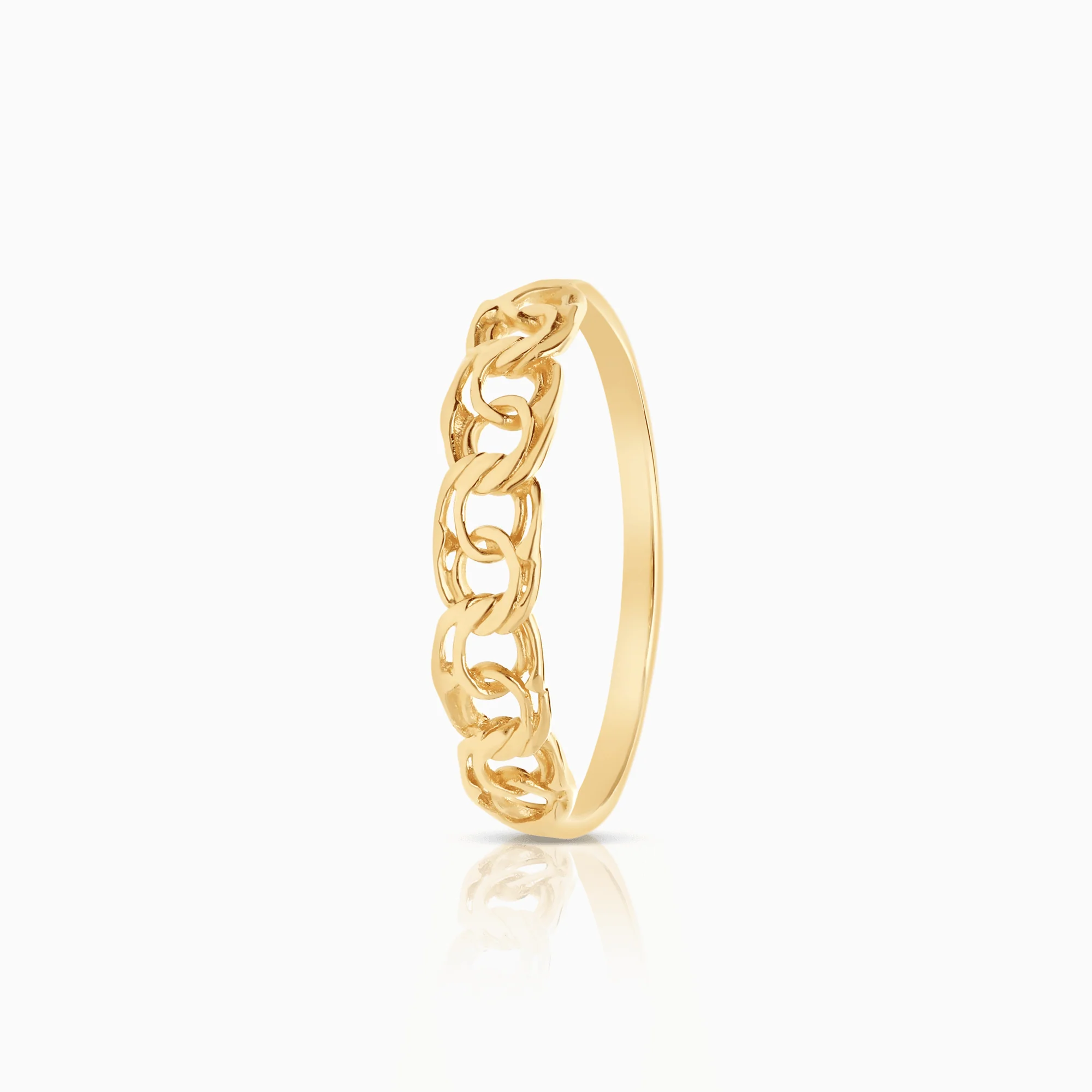 Bismarck ring 0.85g 18K gold